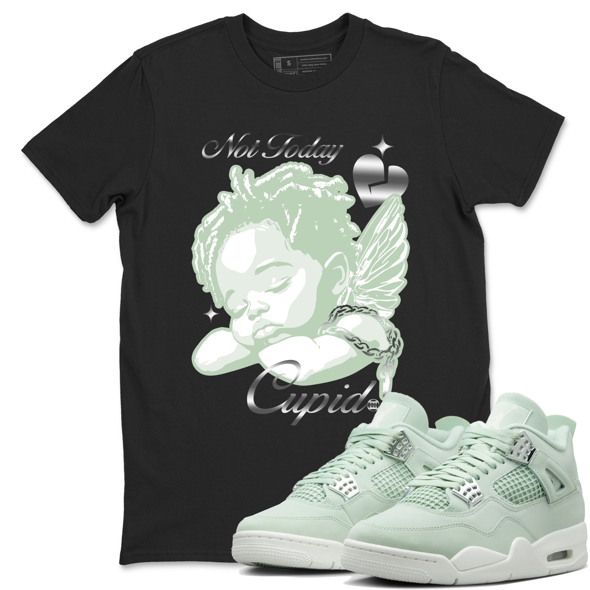 Not Today Cupid Sneaker Tees - Air Jordan 4 Abundance