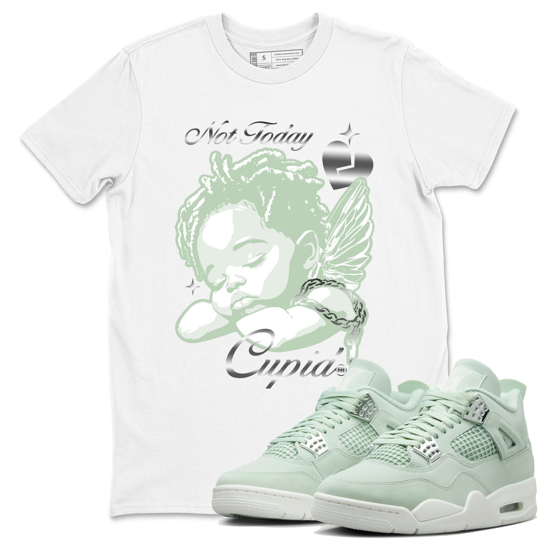 Not Today Cupid Sneaker Tees - Air Jordan 4 Abundance
