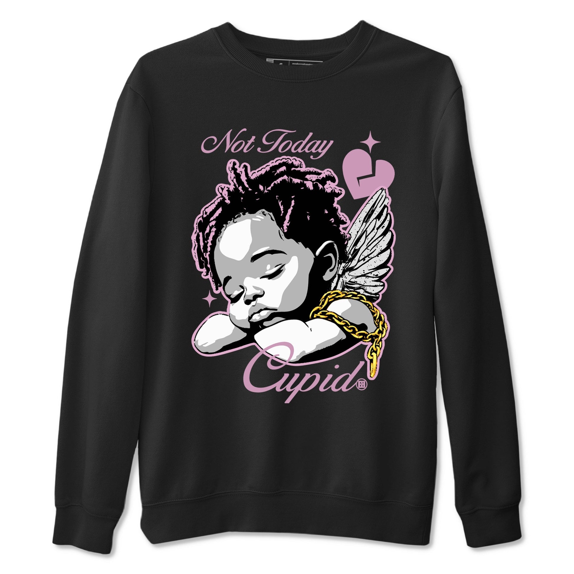 Not Today Cupid Sneaker Tees - Air Jordan 4 Orchid