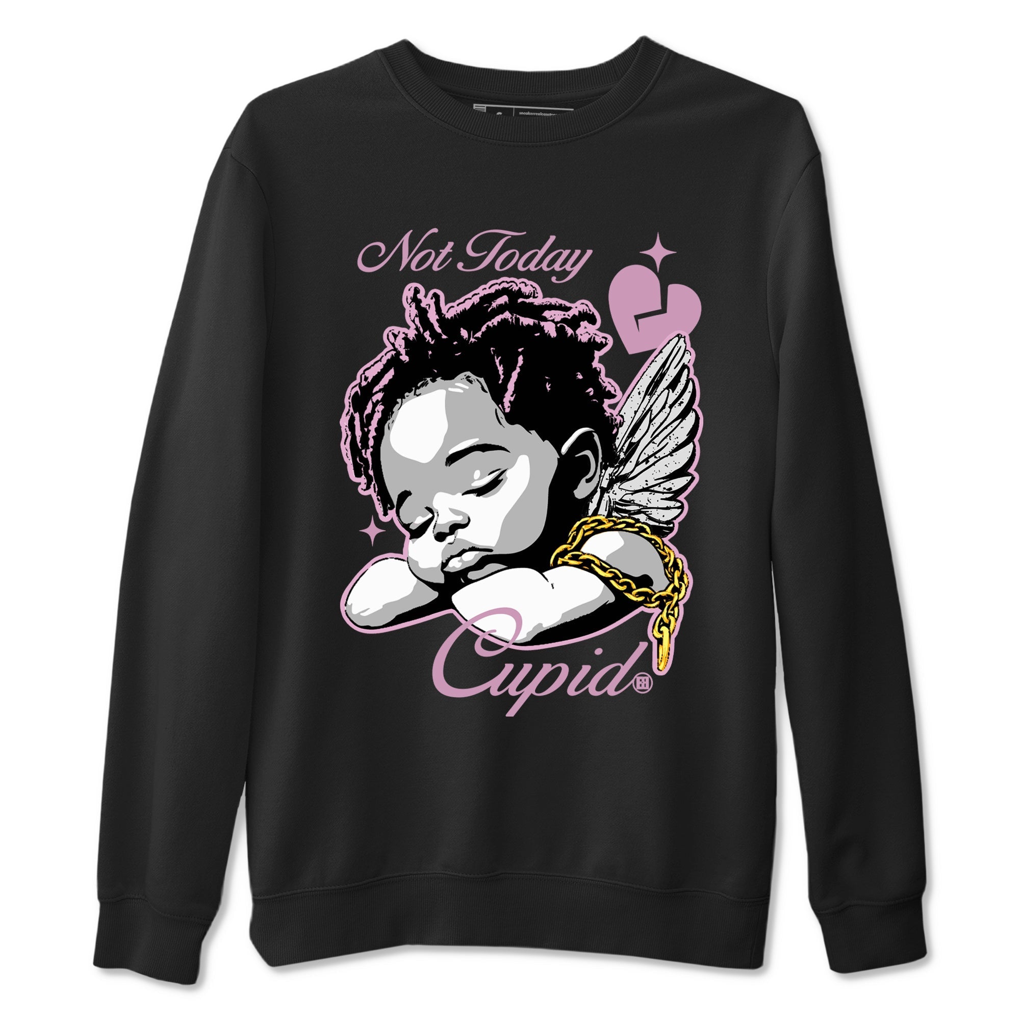 Not Today Cupid Sneaker Tees - Air Jordan 4 Orchid