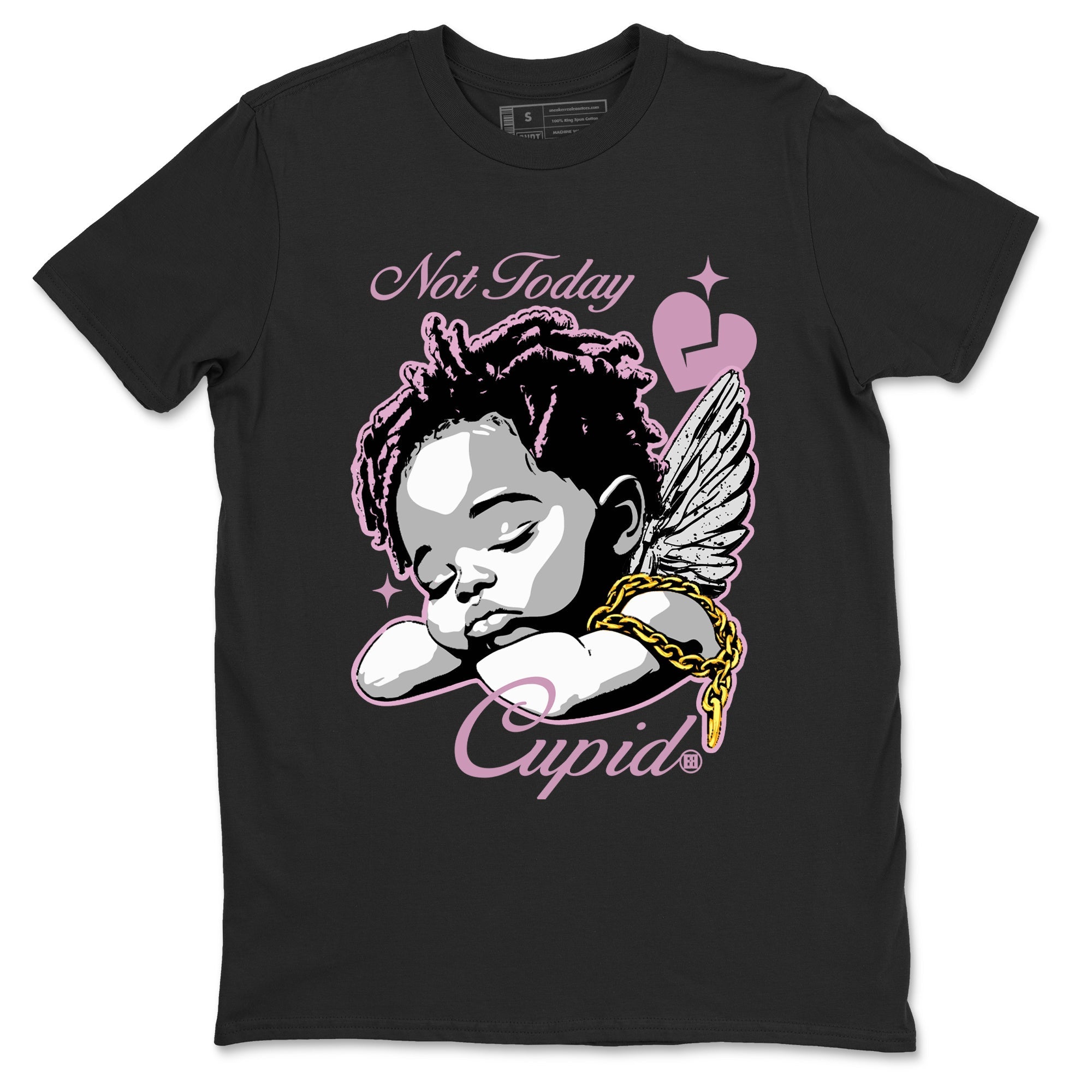 Not Today Cupid Sneaker Tees - Air Jordan 4 Orchid