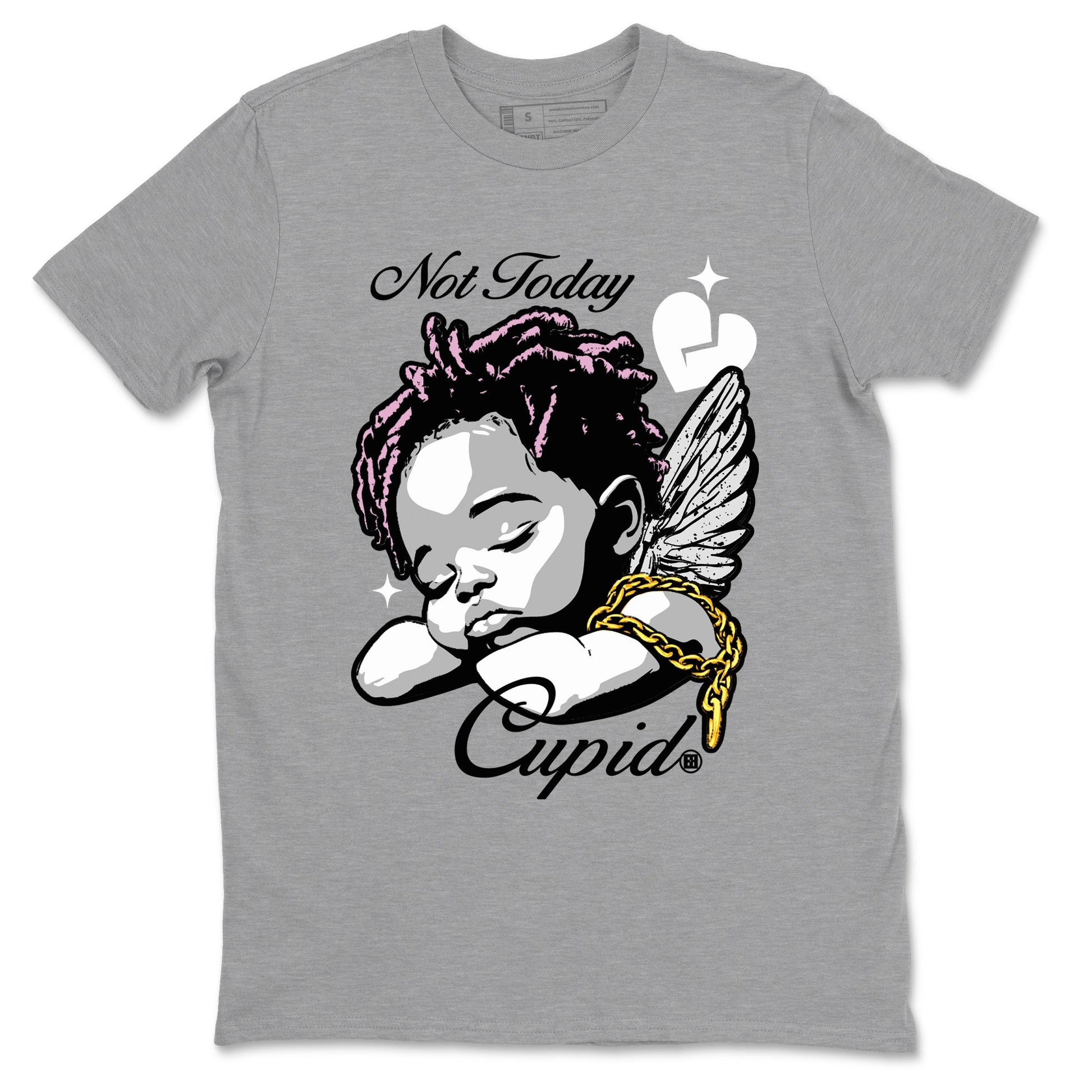 Not Today Cupid Sneaker Tees - Air Jordan 4 Orchid