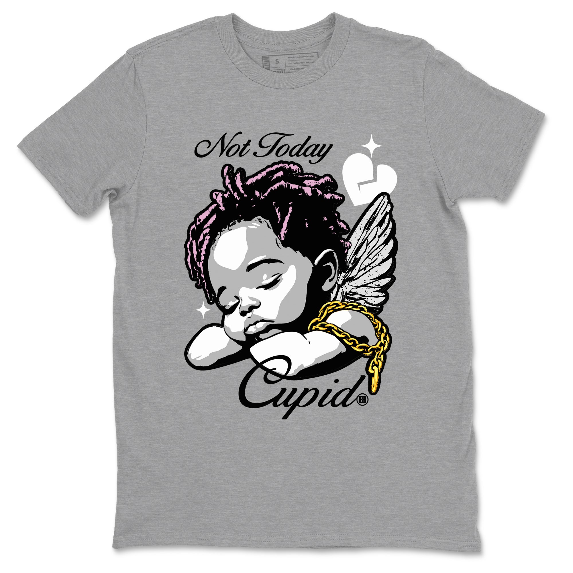 Not Today Cupid Sneaker Tees - Air Jordan 4 Orchid