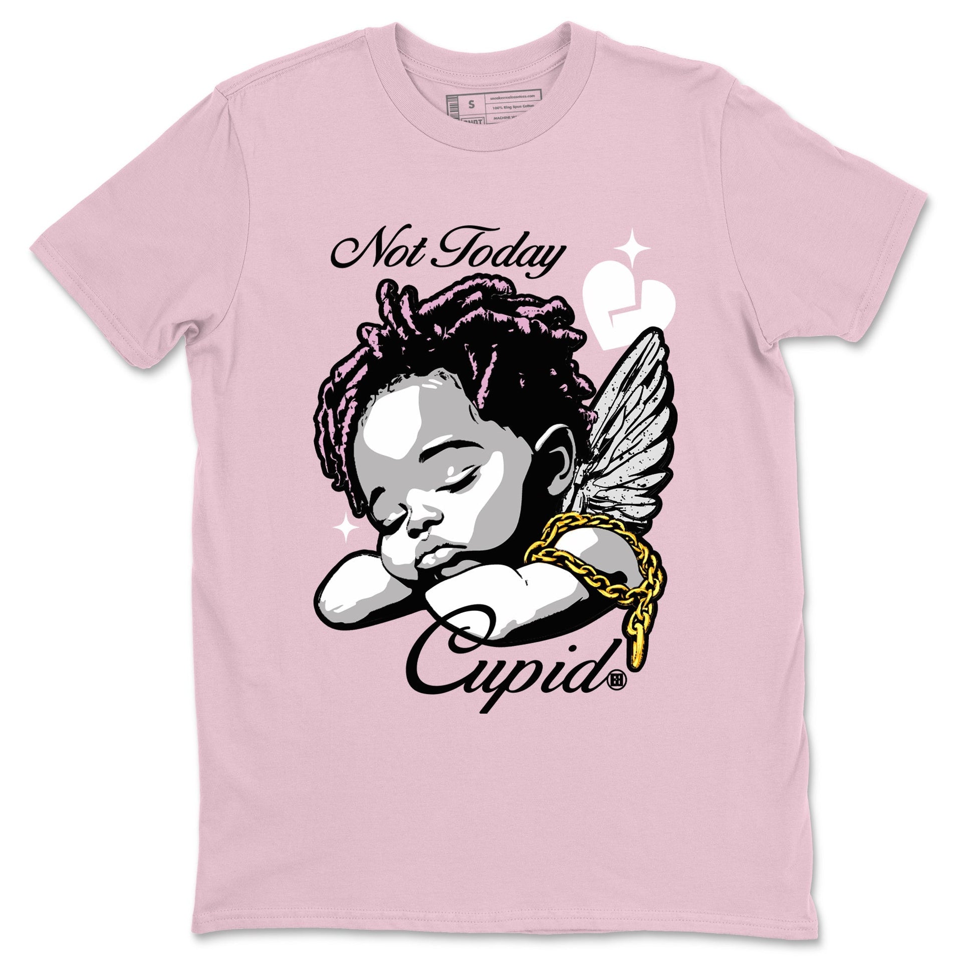 Not Today Cupid Sneaker Tees - Air Jordan 4 Orchid