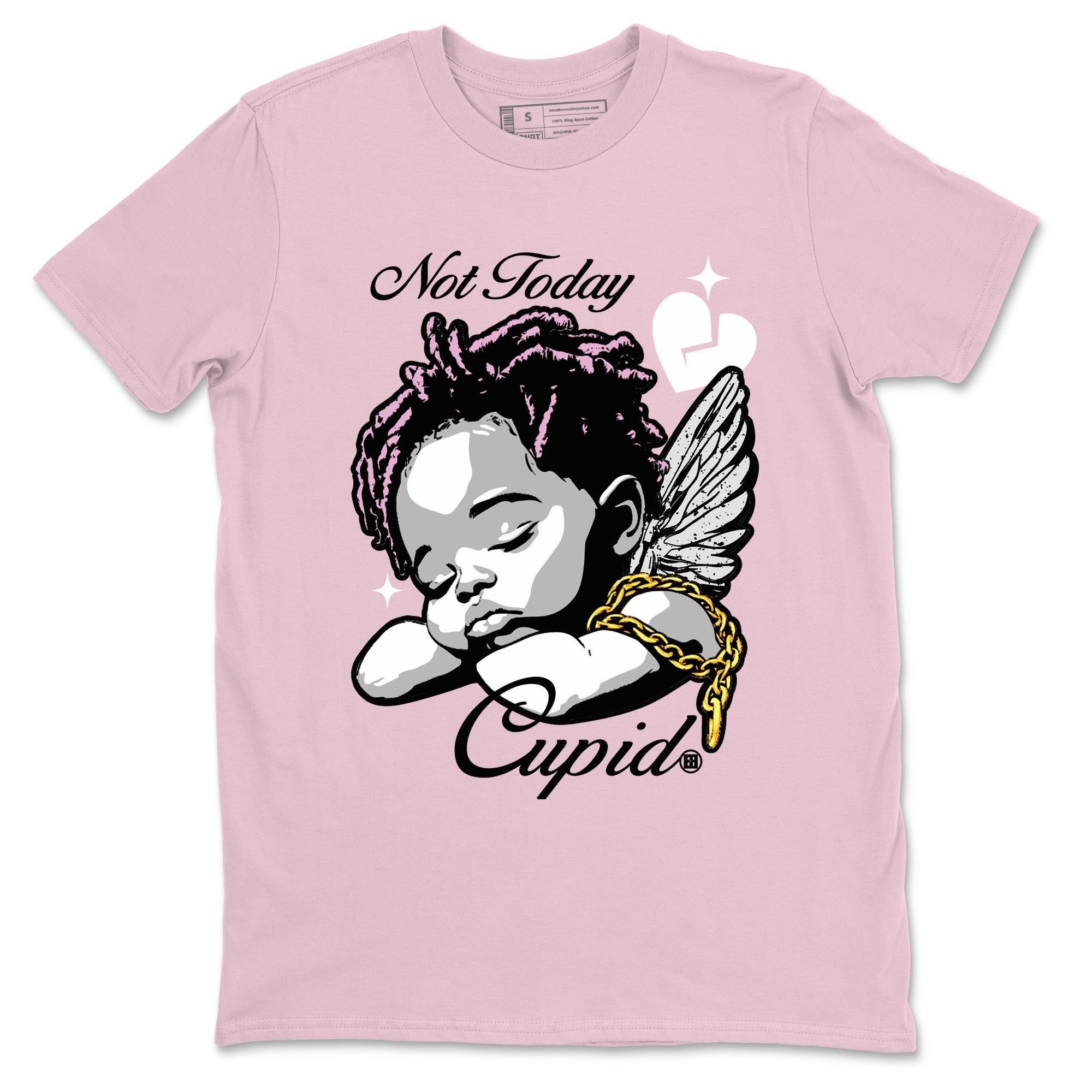 Not Today Cupid Sneaker Tees - Air Jordan 4 Orchid