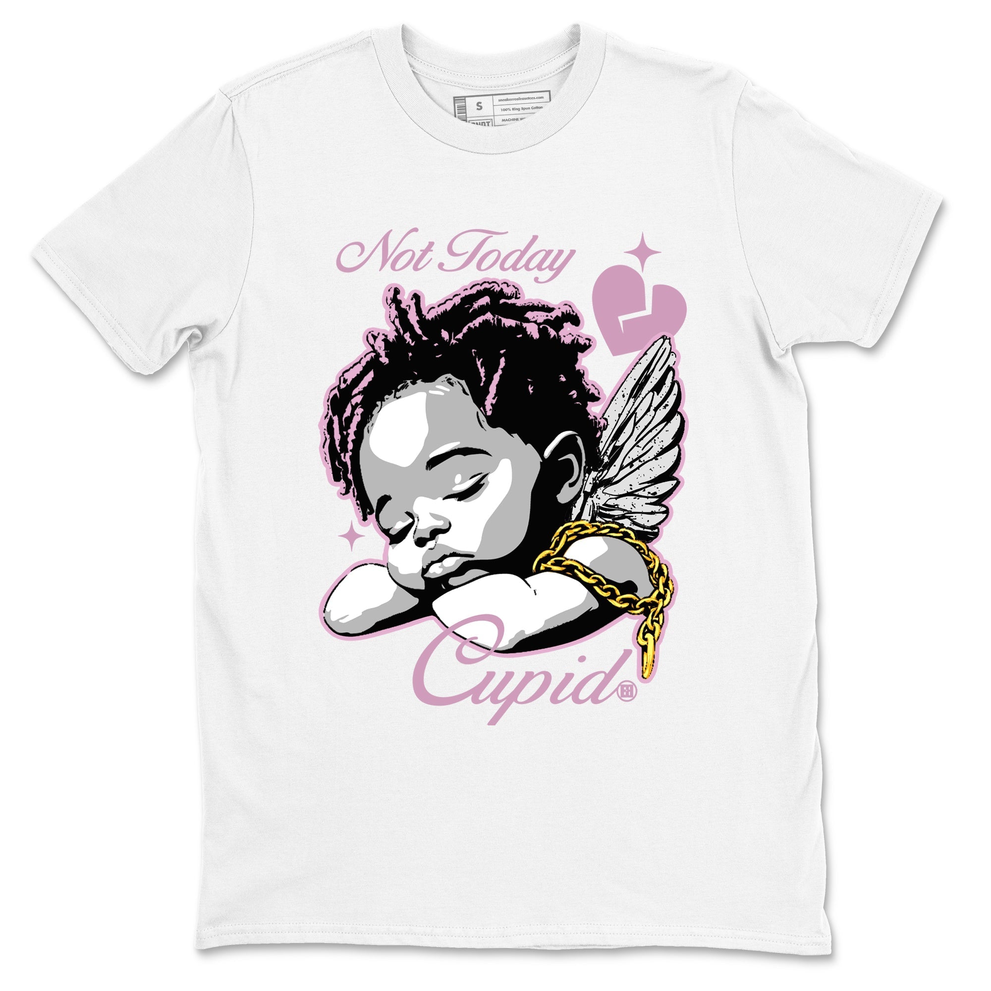 Not Today Cupid Sneaker Tees - Air Jordan 4 Orchid