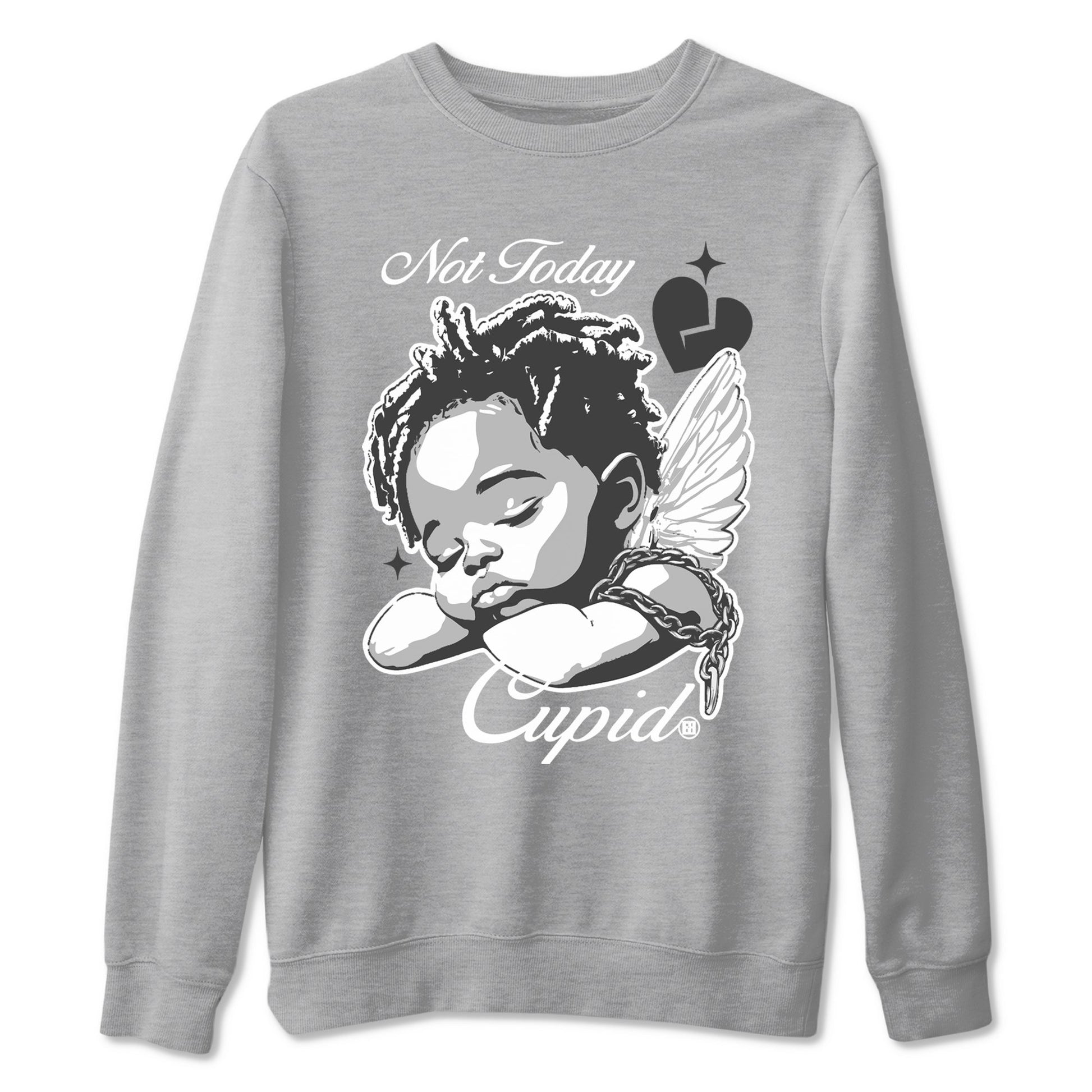Not Today Cupid Sneaker Tees - Air Jordan 9 Cool Grey
