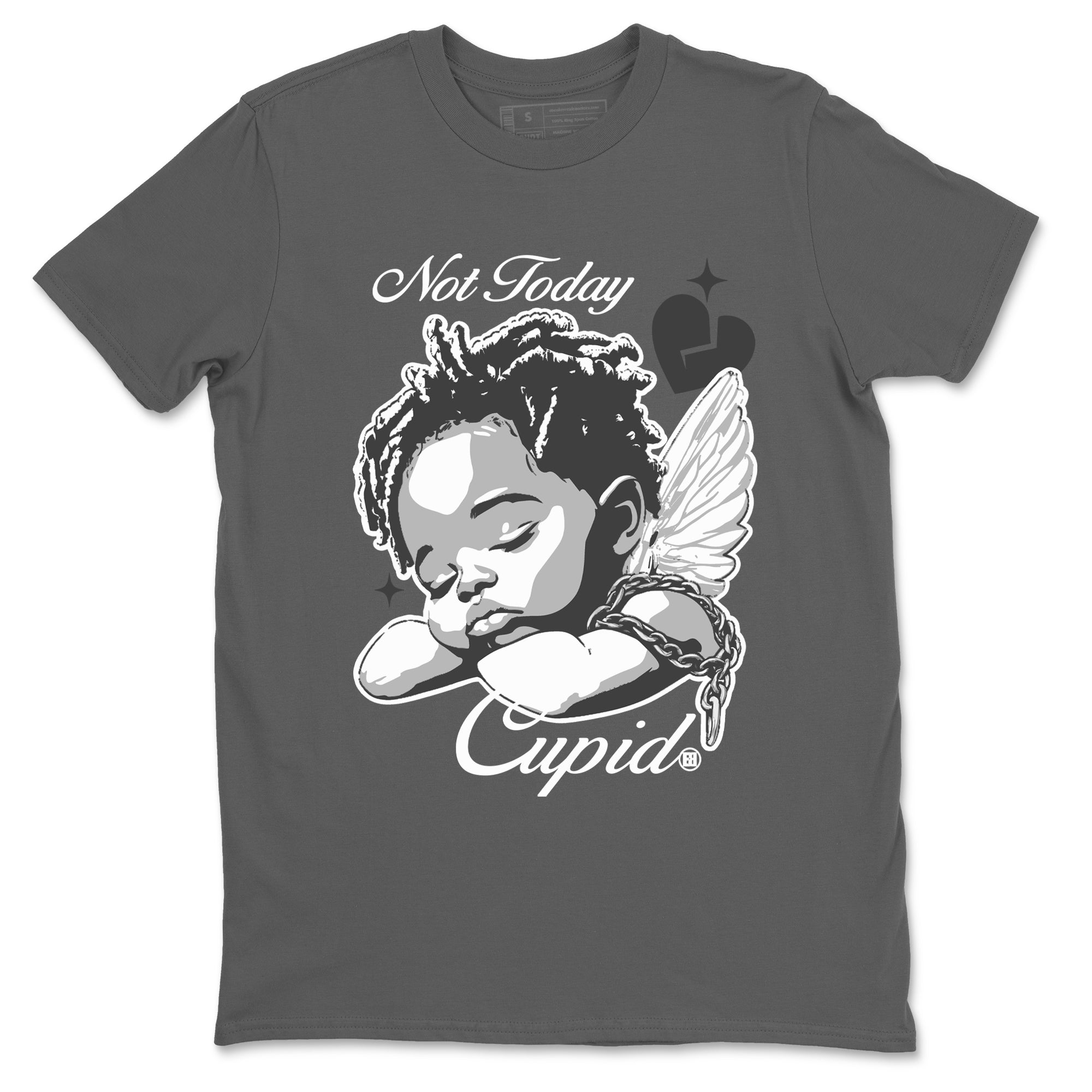 Not Today Cupid Sneaker Tees - Air Jordan 9 Cool Grey
