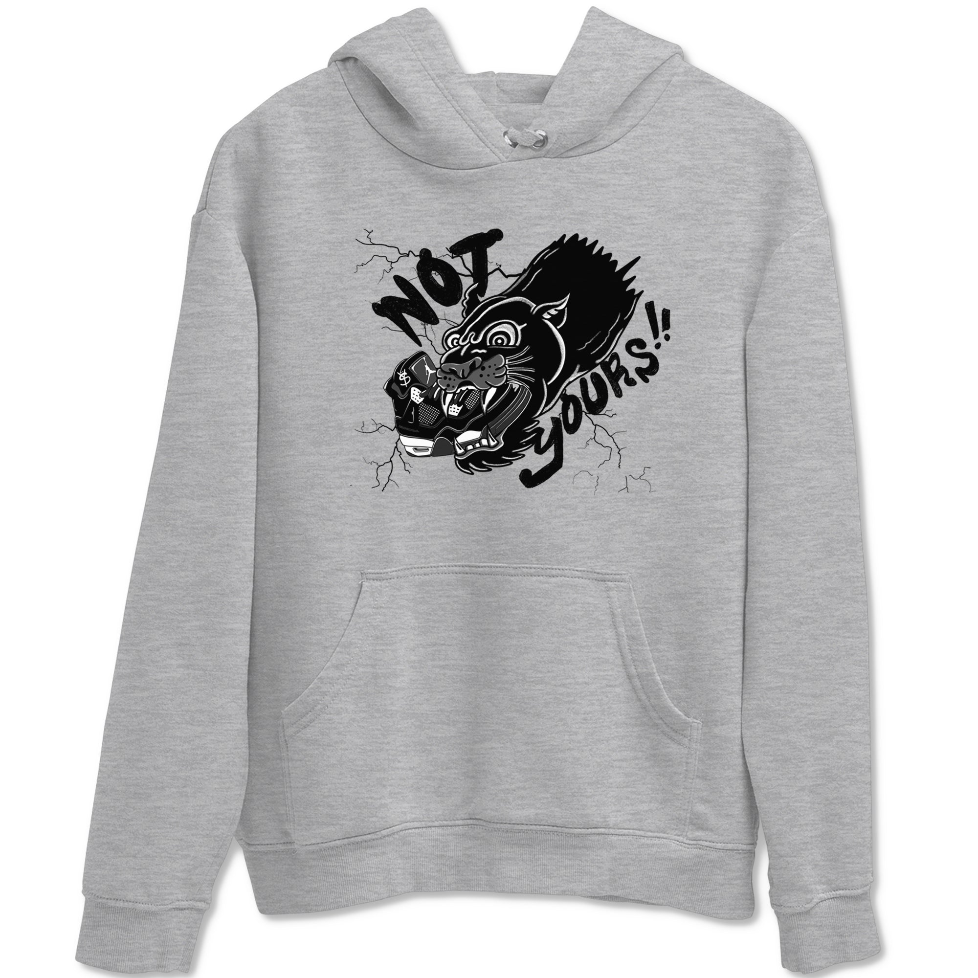 Not Yours Sneaker Tees - Air Jordan 4 White Thunder