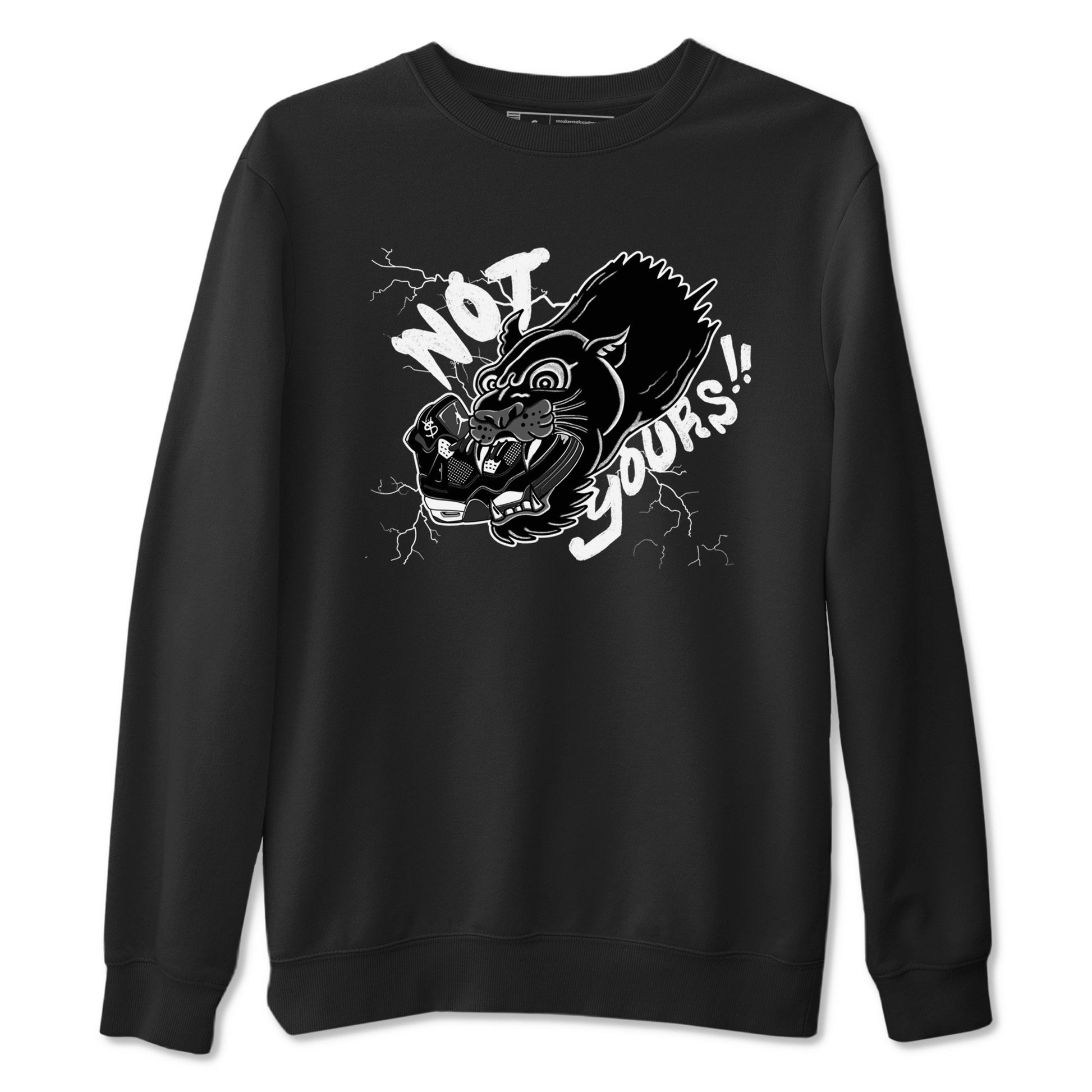Not Yours Sneaker Tees - Air Jordan 4 White Thunder