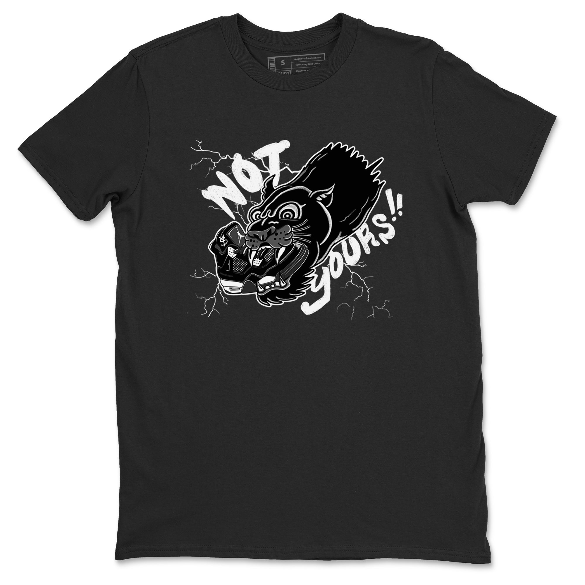 Not Yours Sneaker Tees - Air Jordan 4 White Thunder
