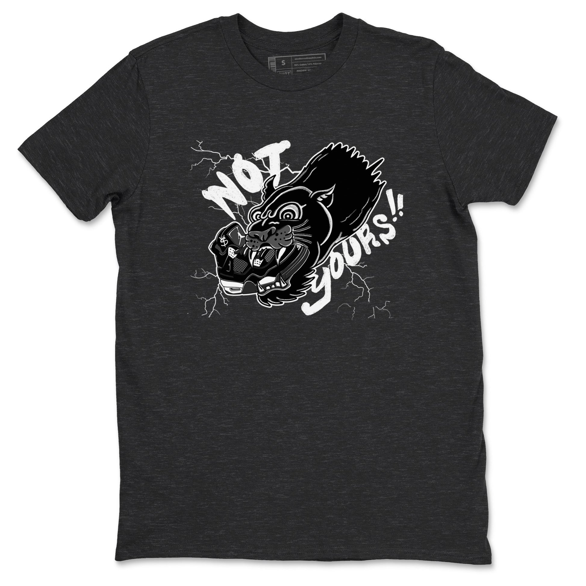 Not Yours Sneaker Tees - Air Jordan 4 White Thunder
