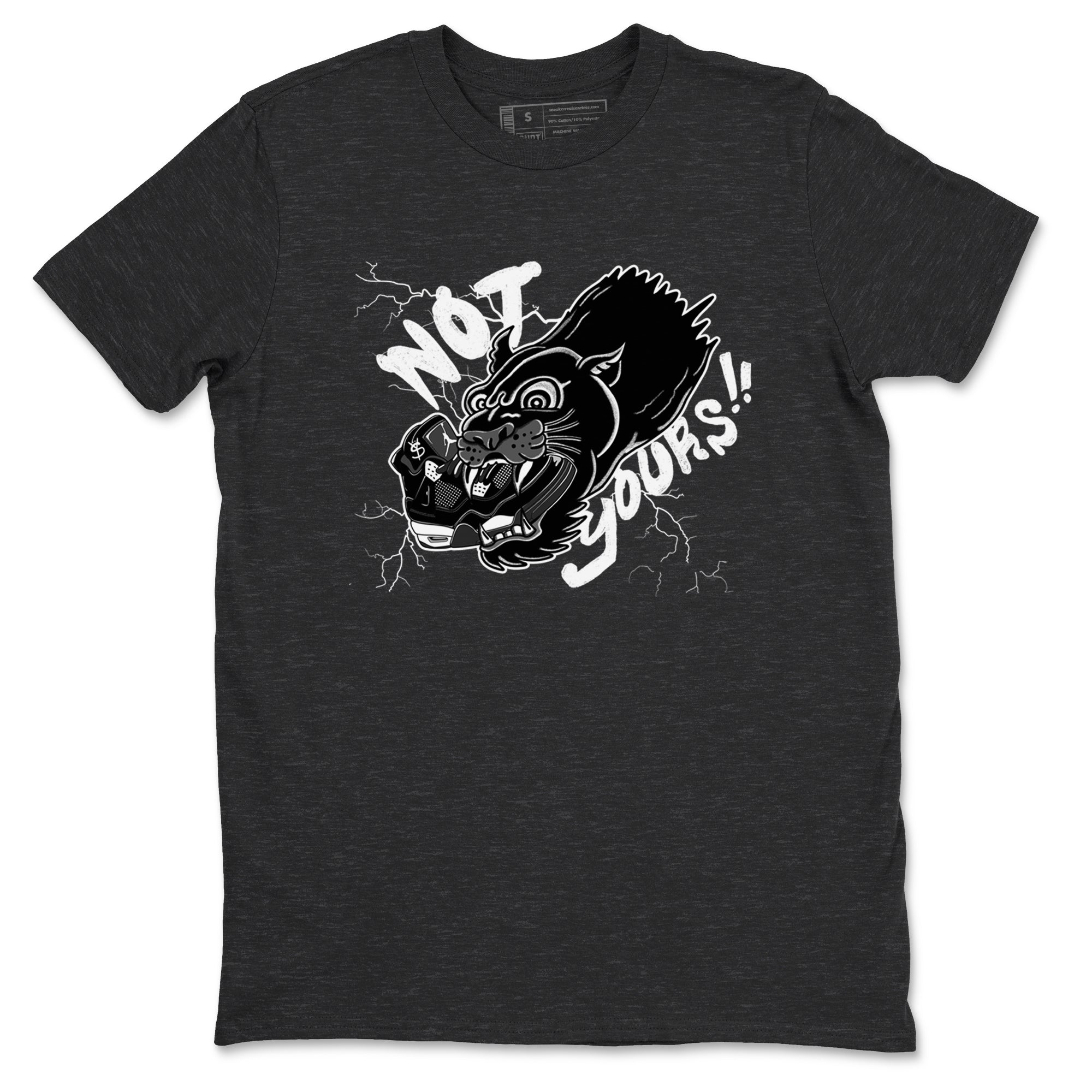 Not Yours Sneaker Tees - Air Jordan 4 White Thunder