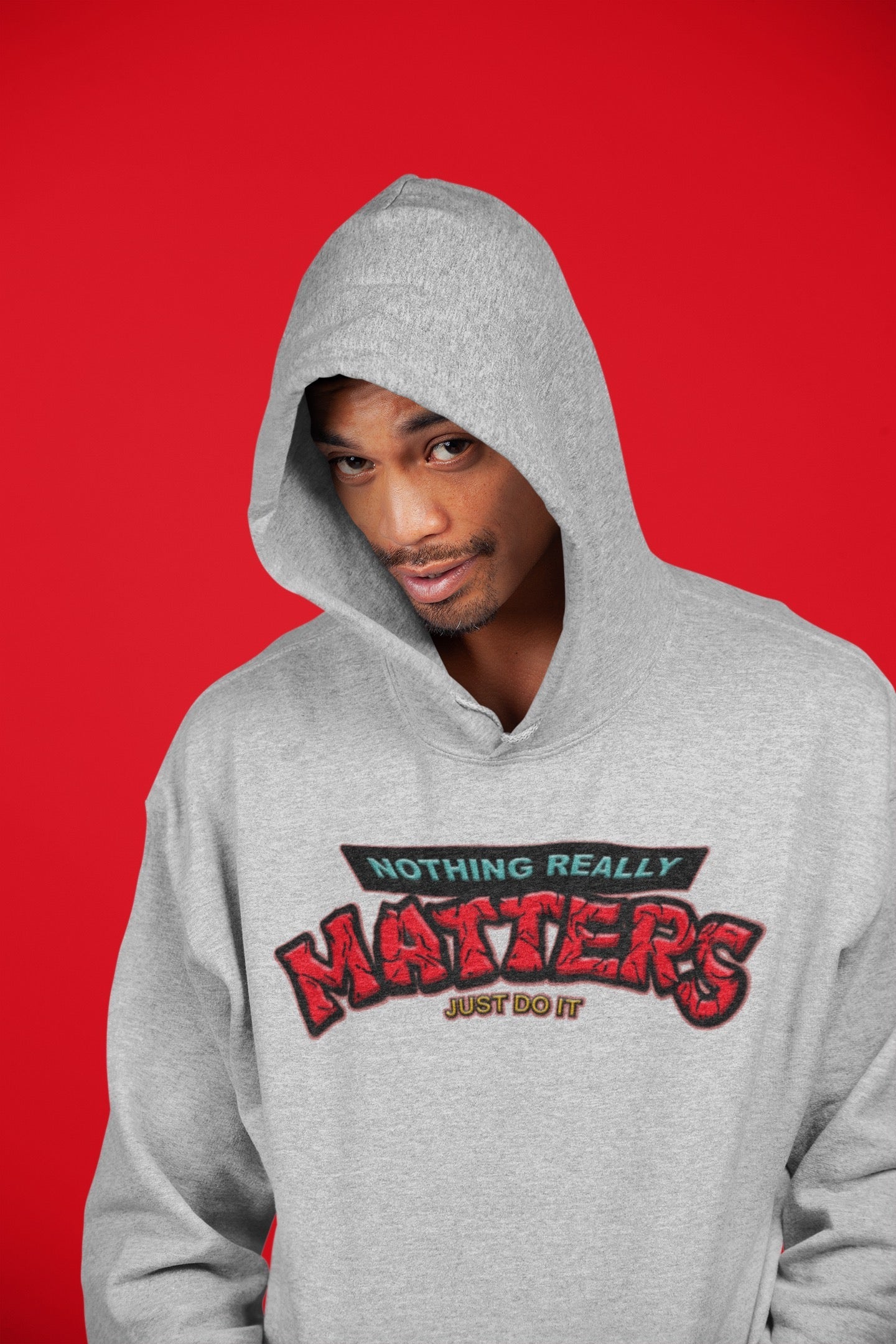 Nothing Matters Unisex Tops - Yeezy 700 Hi-Res Red