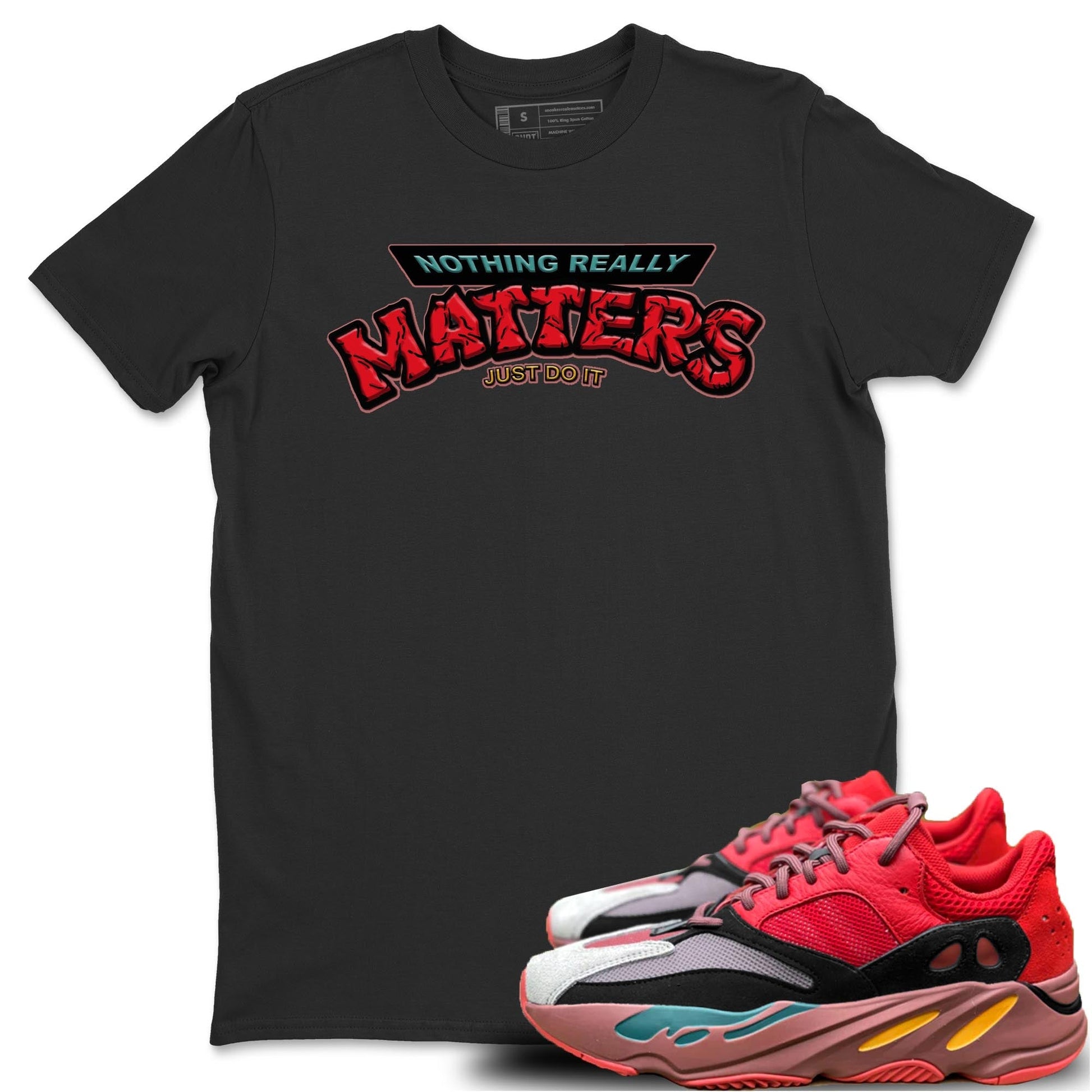 Nothing Matters Unisex Tops - Yeezy 700 Hi-Res Red
