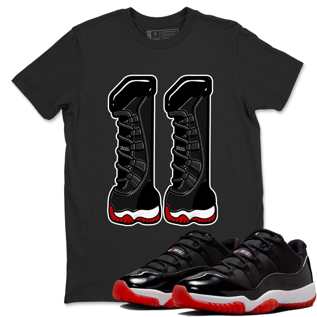 Number 11 Sneaker Tees - Air Jordan 11 Bred