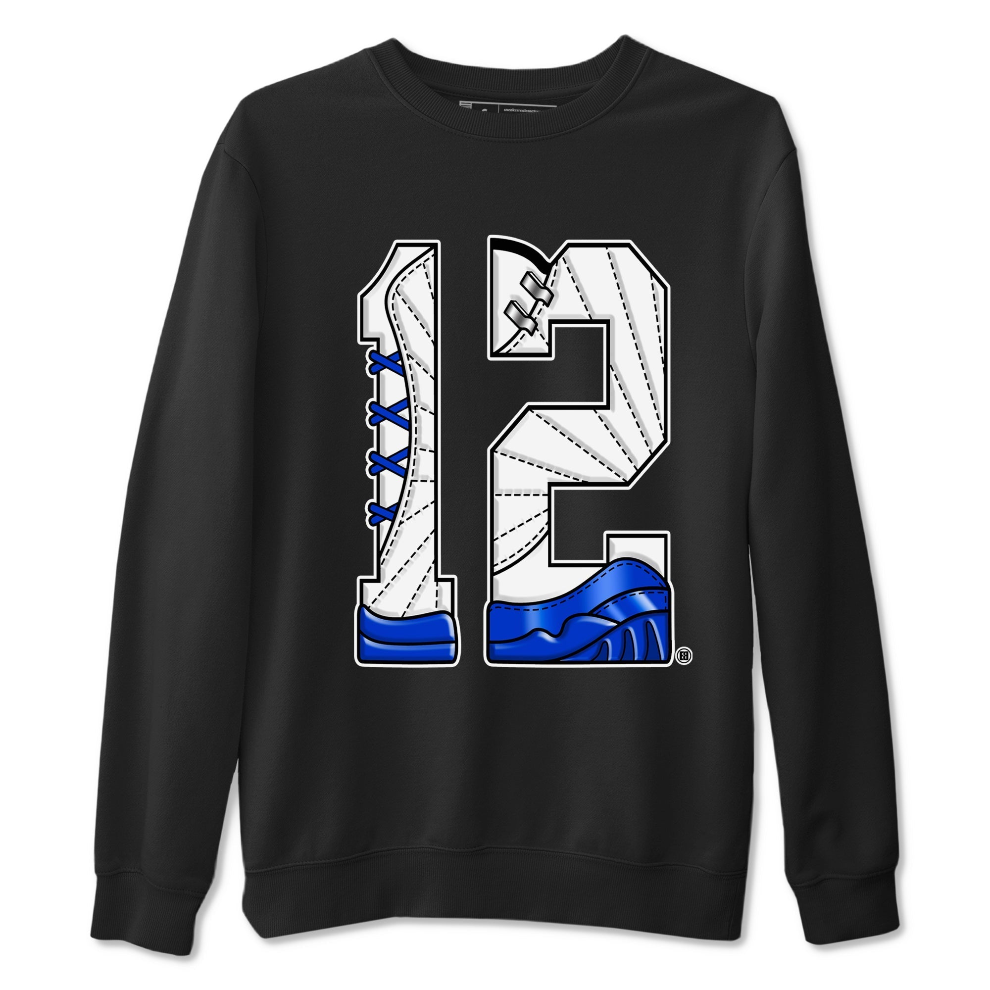 Number 12 Sneaker Tees - Air Jordan 12 Blueberry