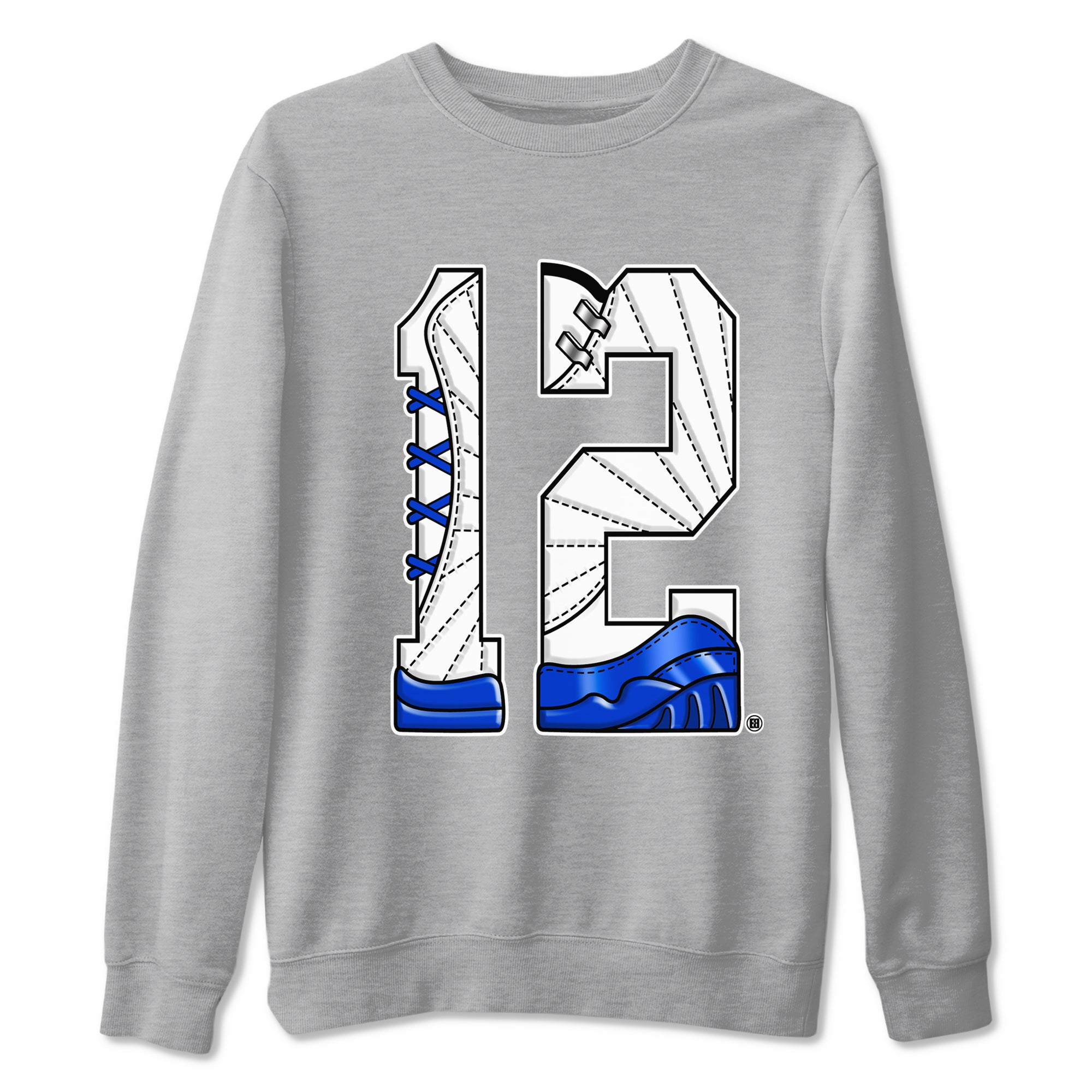 Number 12 Sneaker Tees - Air Jordan 12 Blueberry