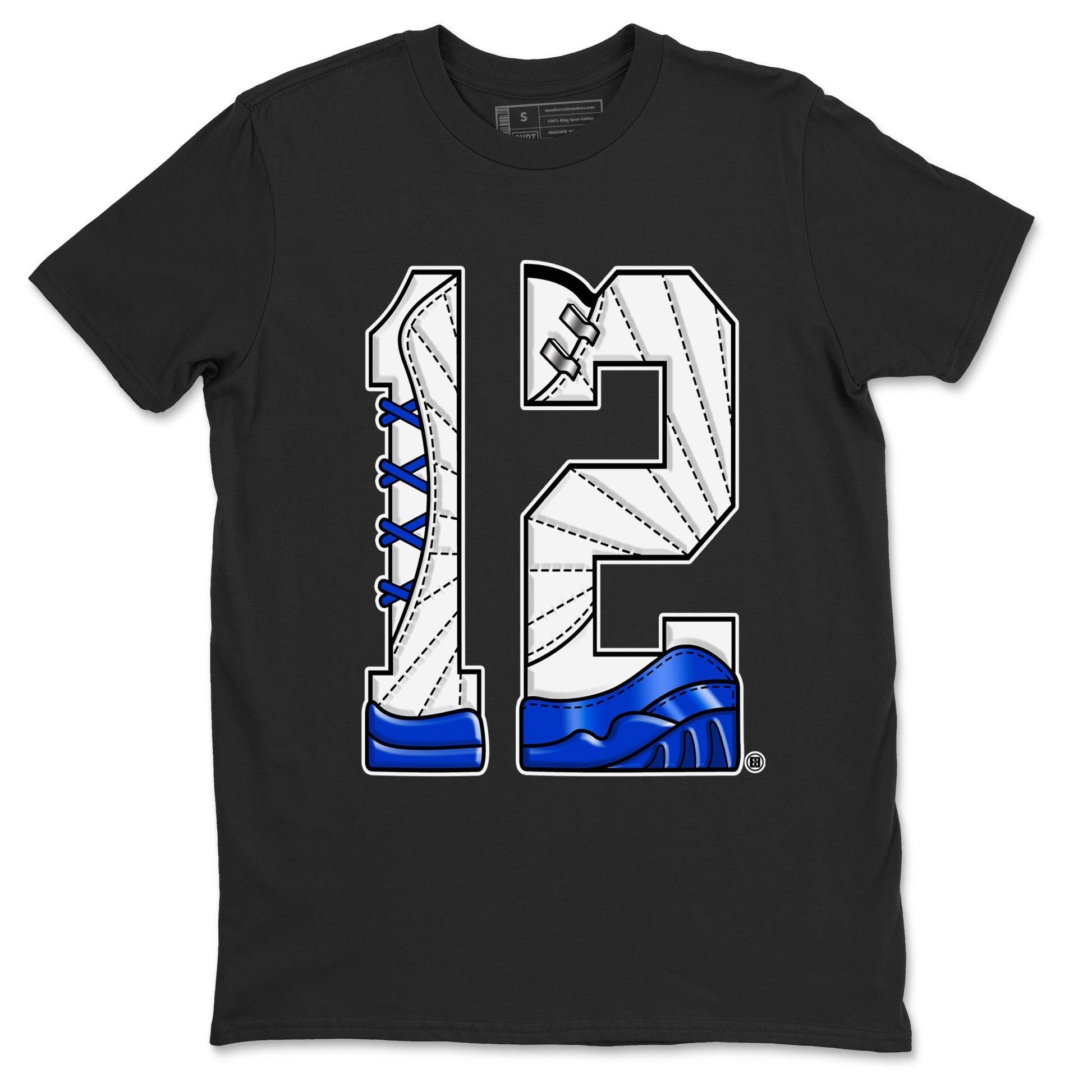 Number 12 Sneaker Tees - Air Jordan 12 Blueberry