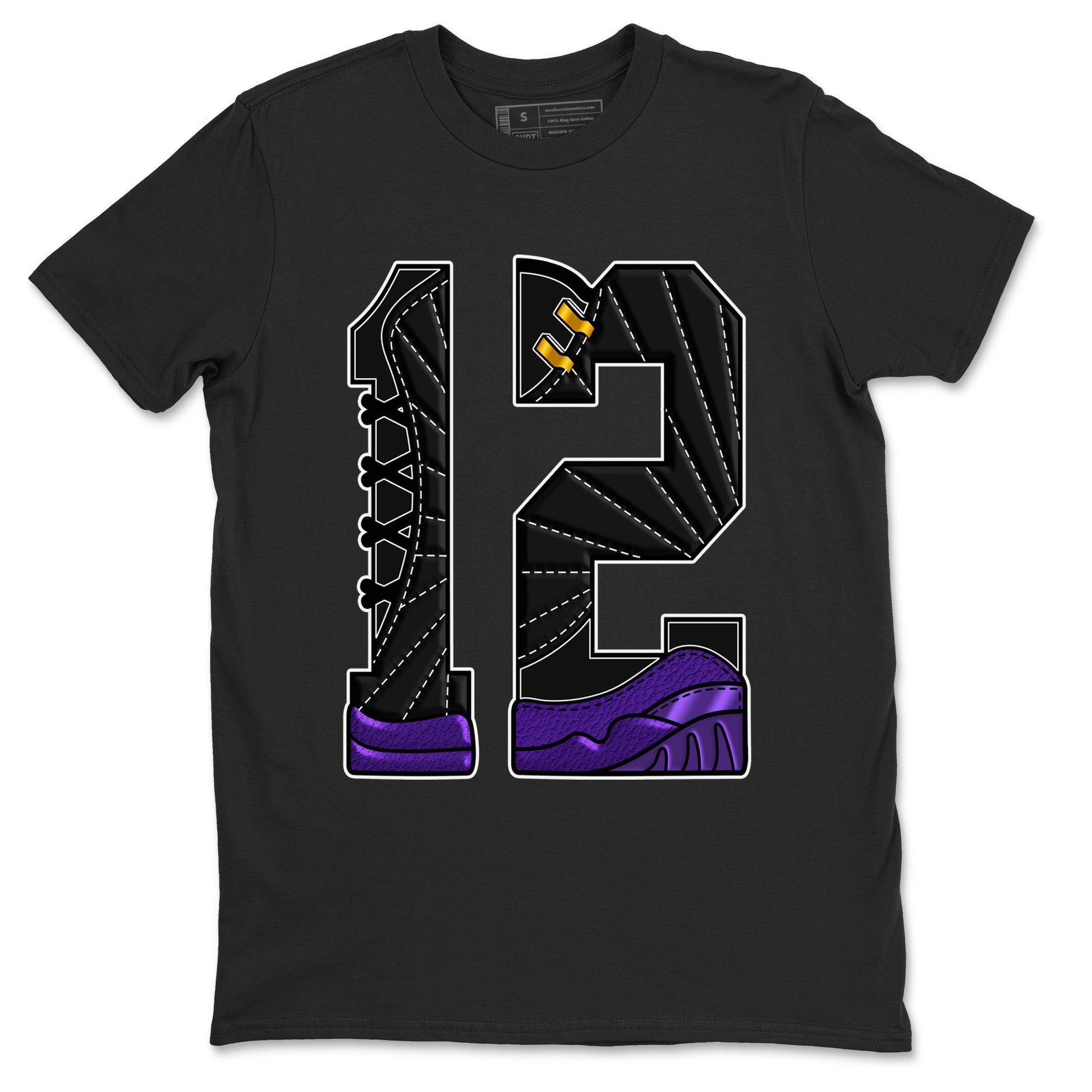 Number 12 Unisex Tops - Air Jordan 12 Field Purple