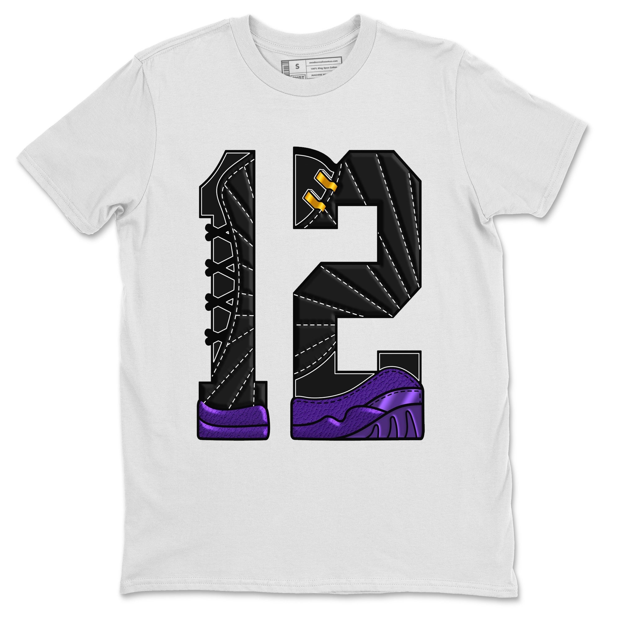 Number 12 Unisex Tops - Air Jordan 12 Field Purple