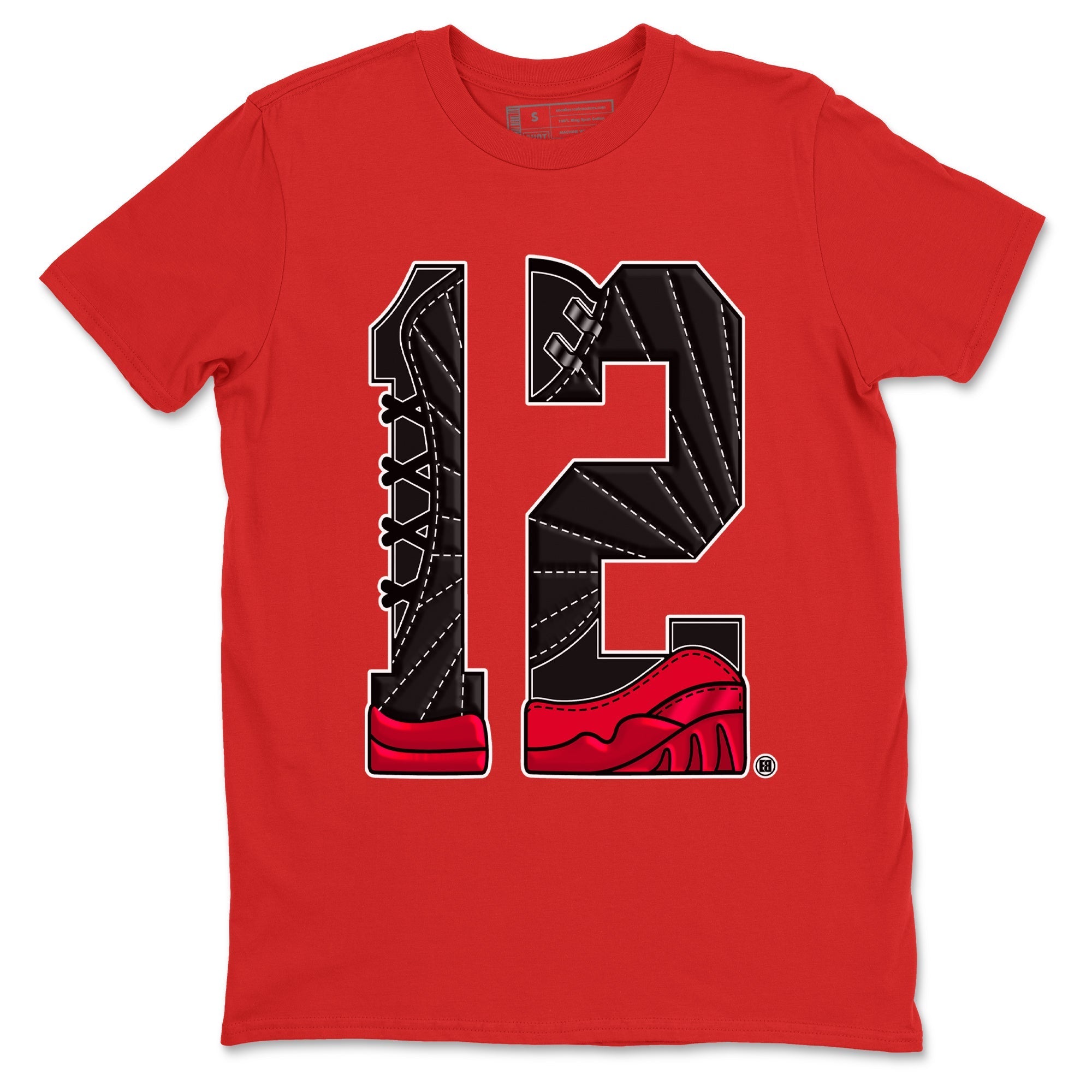 Number 12 Sneaker Tees - Air Jordan 12 Flu Game