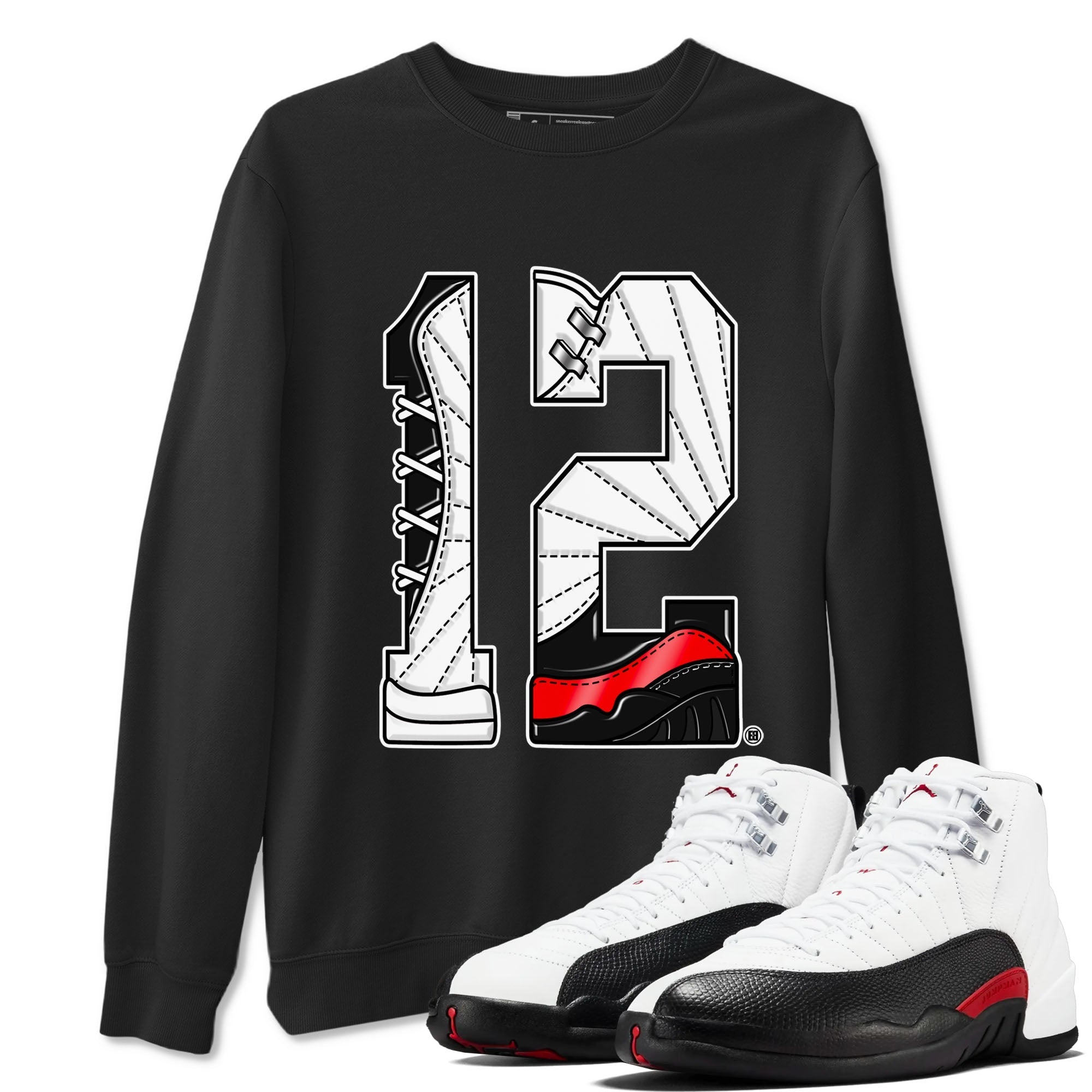 Number 12 Sneaker Tees - Air Jordan 12 Taxi Flip