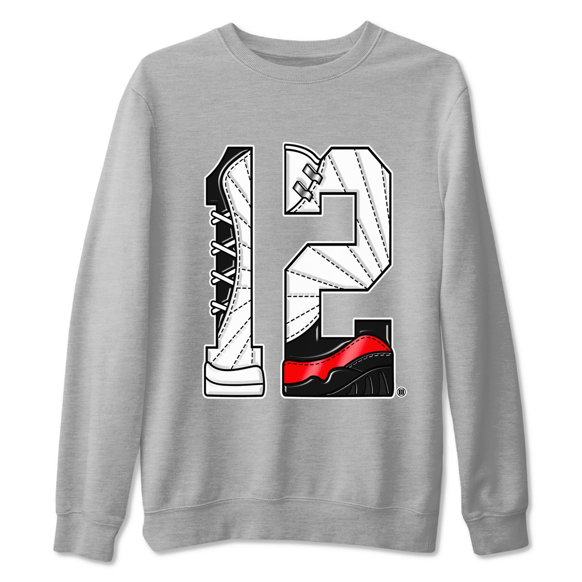 Number 12 Sneaker Tees - Air Jordan 12 Taxi Flip