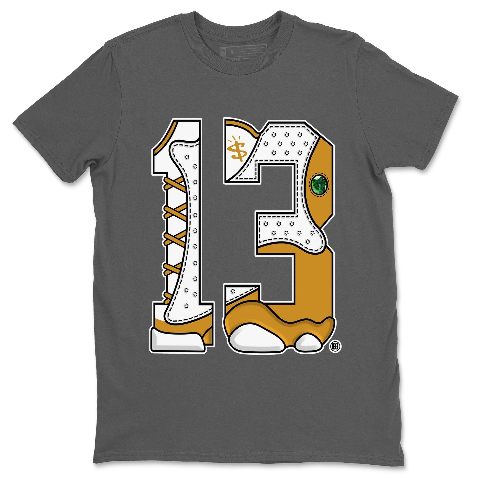 Number 13 Unisex Tops - Air Jordan 13 Wheat