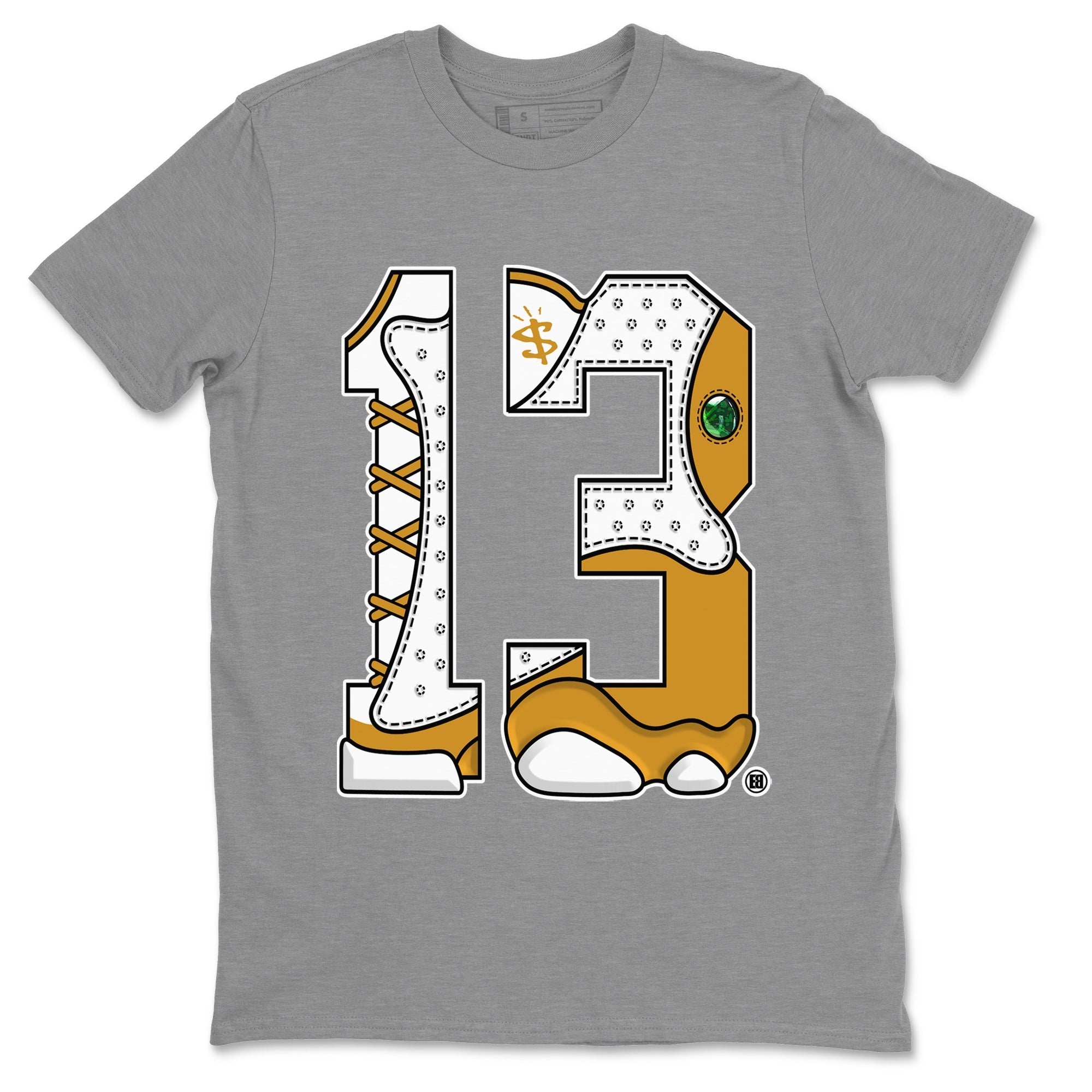 Number 13 Unisex Tops - Air Jordan 13 Wheat