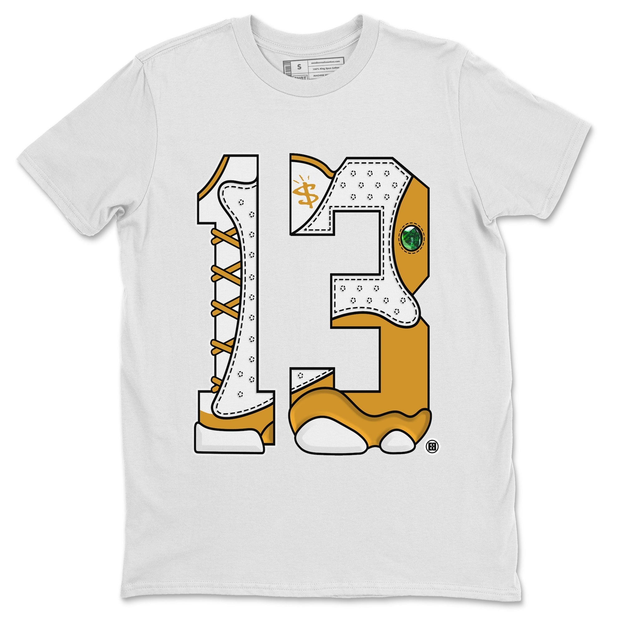 Number 13 Unisex Tops - Air Jordan 13 Wheat