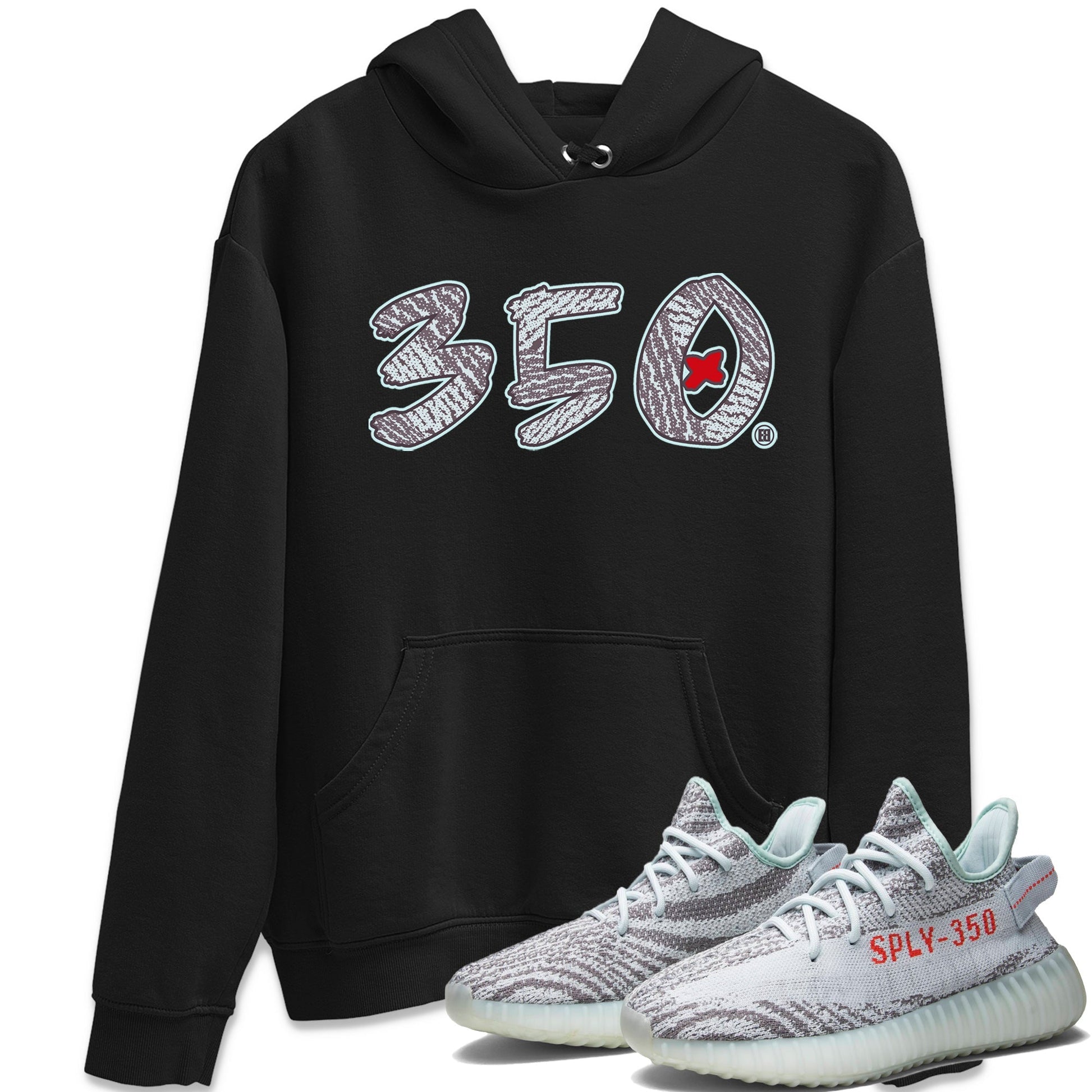Number 350 Unisex Tops - Yeezy 350 Blue Tint