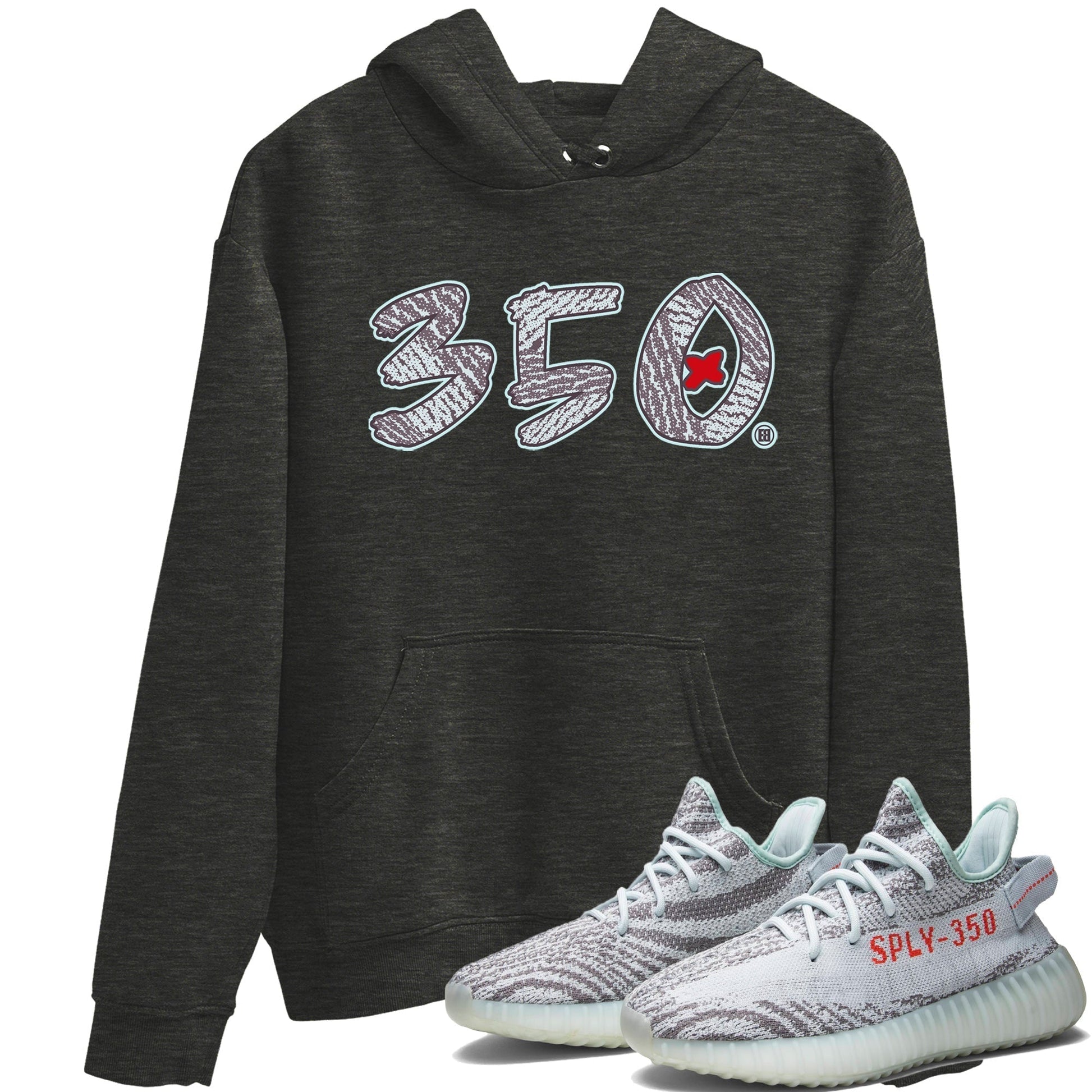 Number 350 Unisex Tops - Yeezy 350 Blue Tint