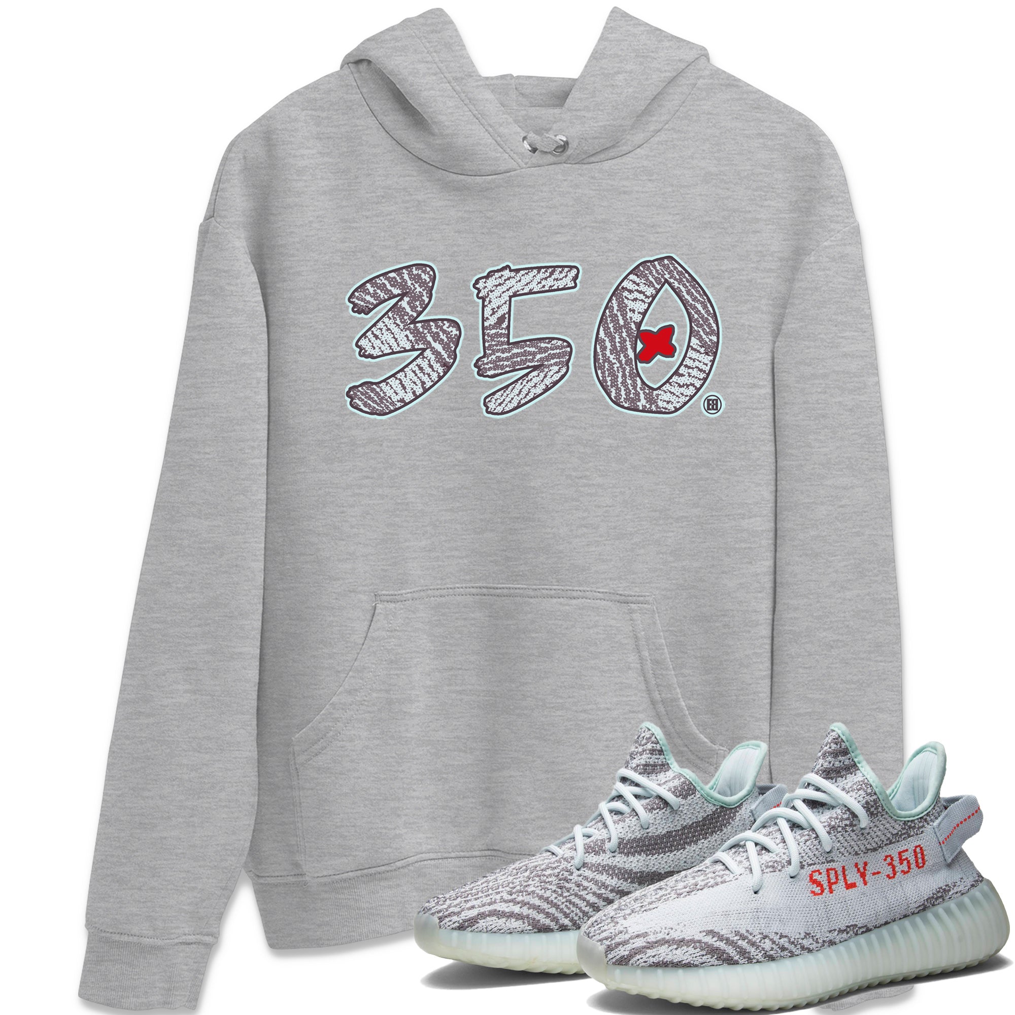 Number 350 Unisex Tops - Yeezy 350 Blue Tint