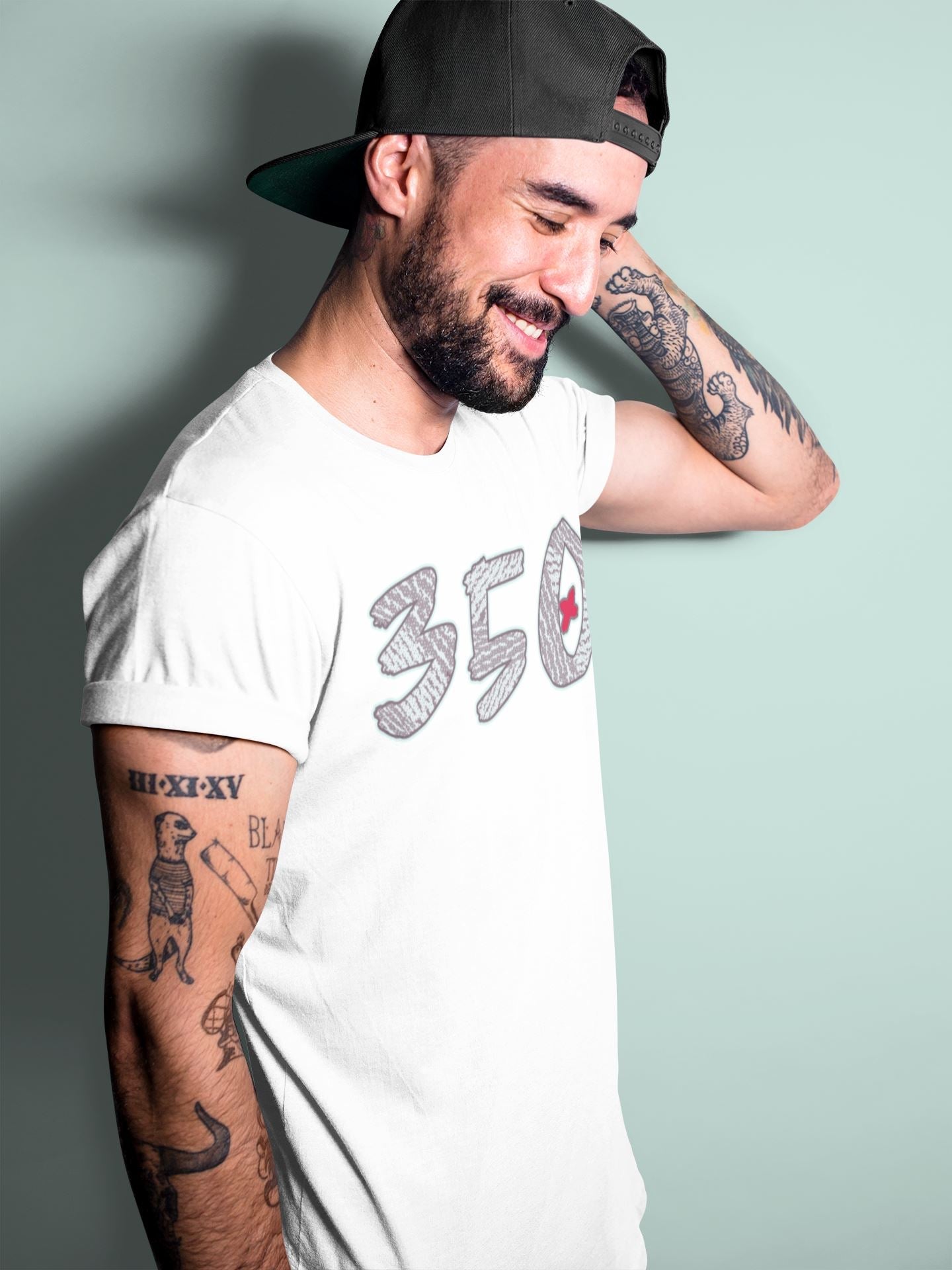 Number 350 Unisex Tops - Yeezy 350 Blue Tint