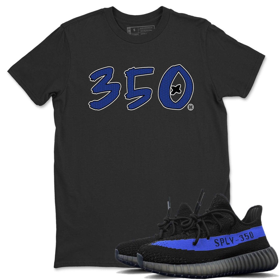 Number 350 Unisex Tops - Yeezy 350 Dazzling Blue