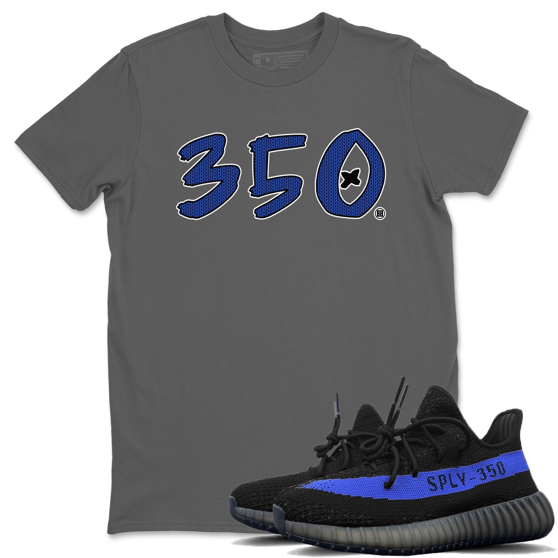 Number 350 Unisex Tops - Yeezy 350 Dazzling Blue