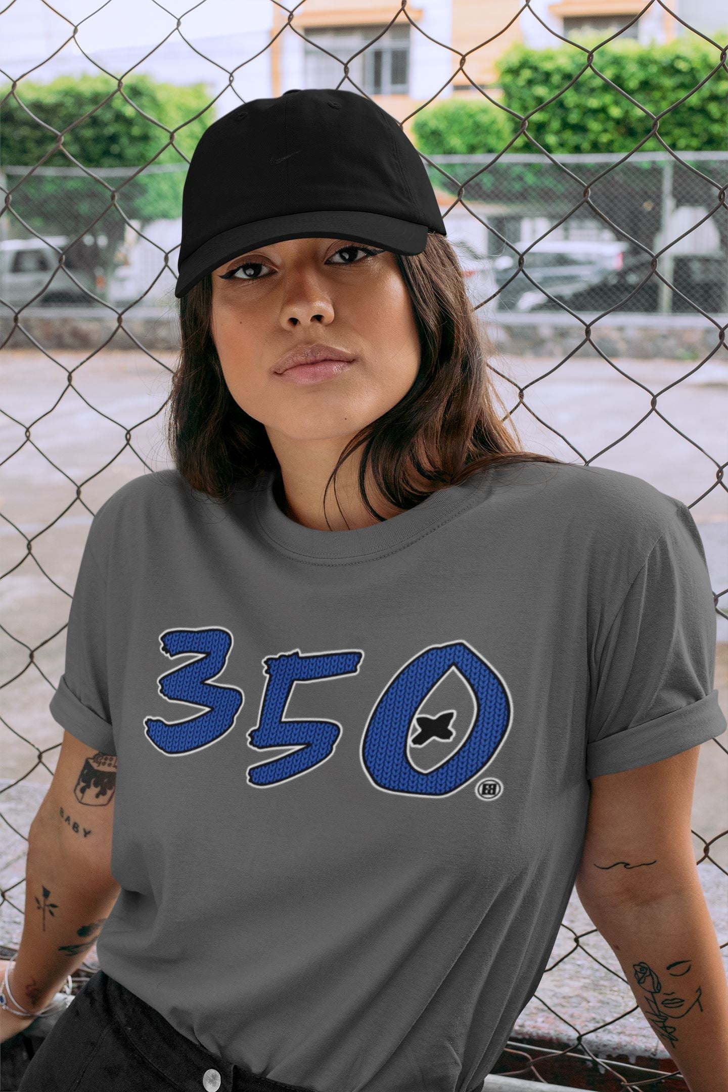 Number 350 Unisex Tops - Yeezy 350 Dazzling Blue