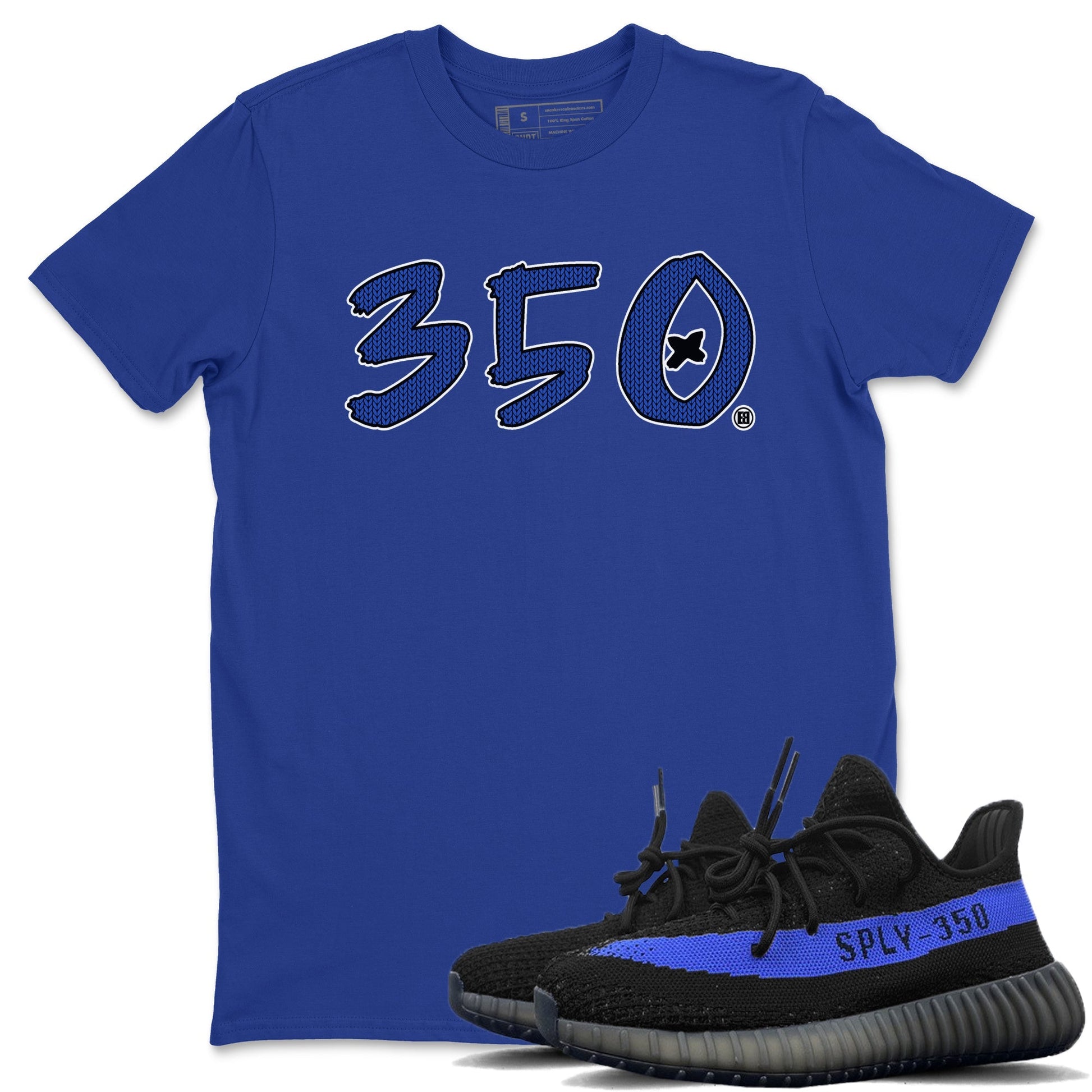 Number 350 Unisex Tops - Yeezy 350 Dazzling Blue