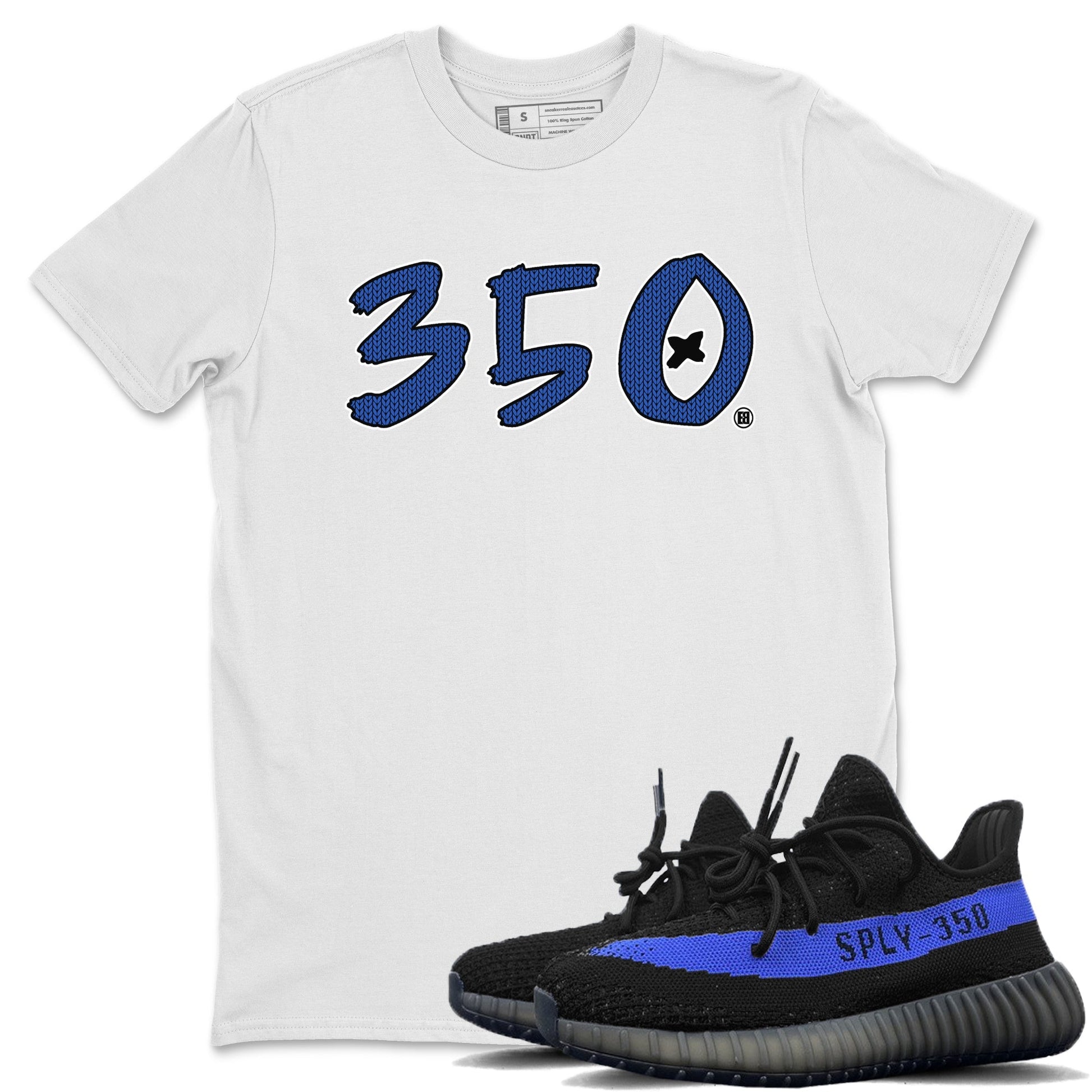 Number 350 Unisex Tops - Yeezy 350 Dazzling Blue