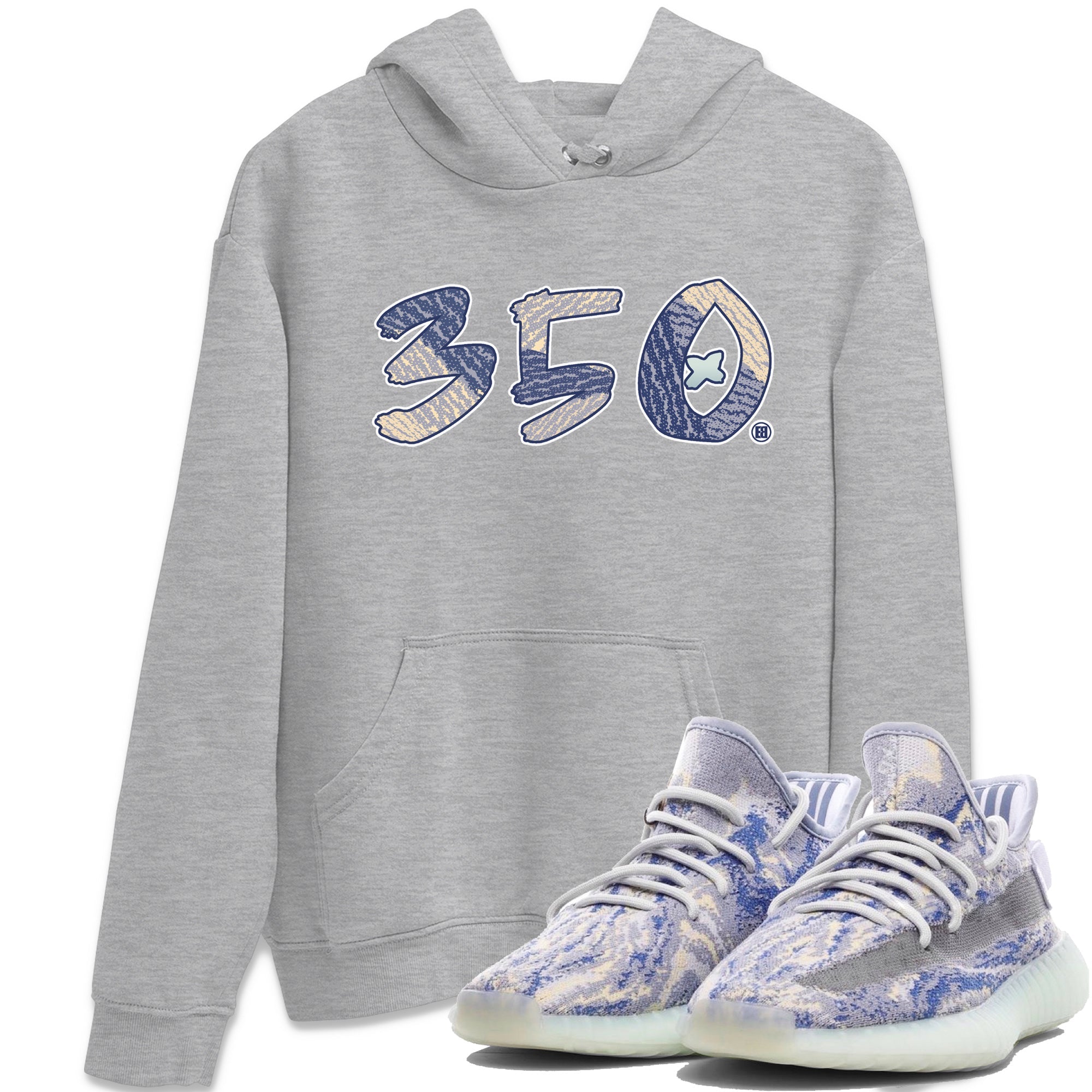 Number 350 Unisex Tops - Yeezy 350 MX Blue