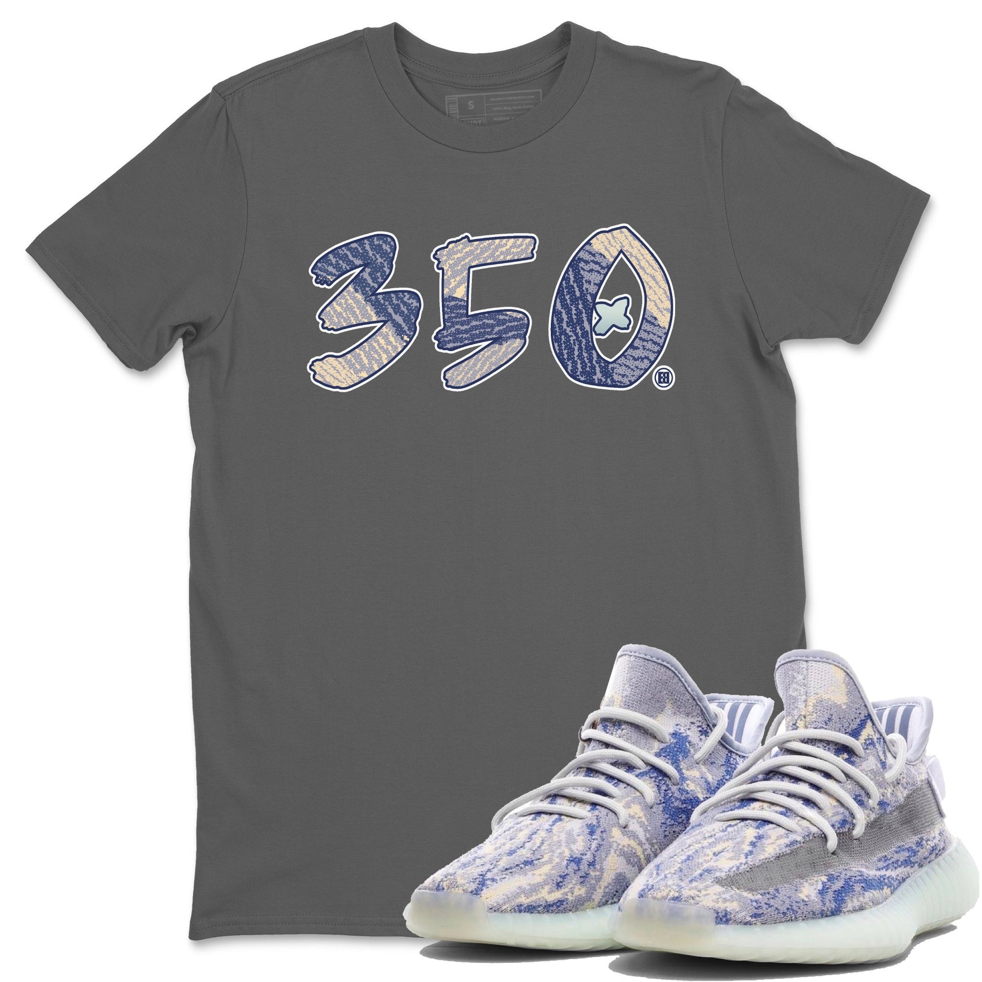 Number 350 Unisex Tops - Yeezy 350 MX Blue
