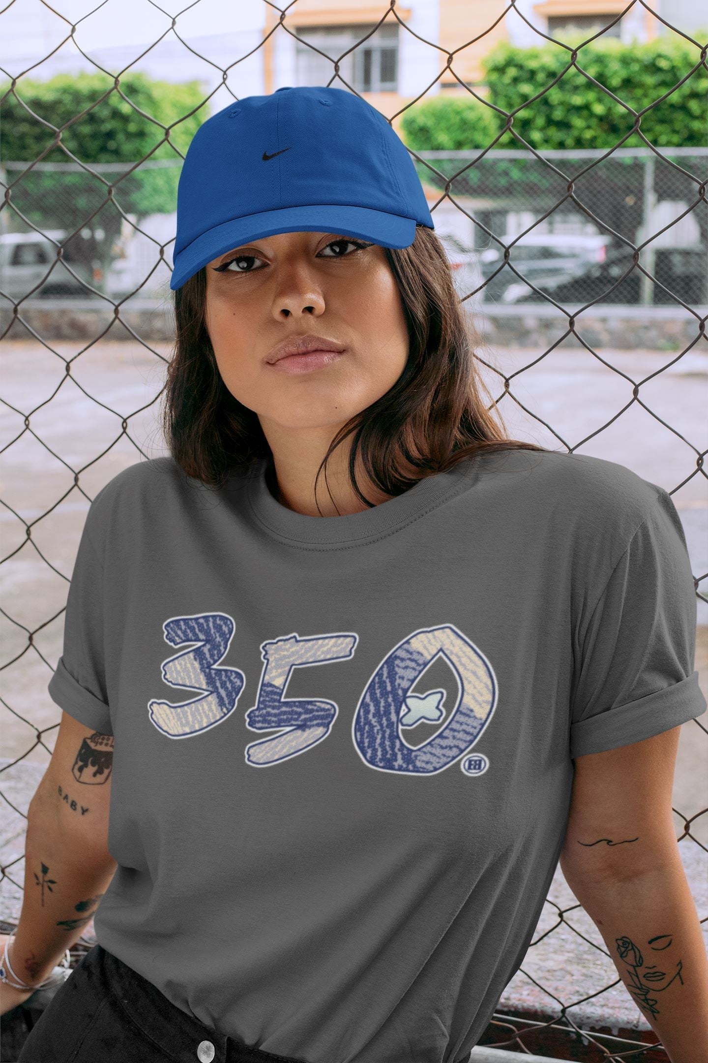 Number 350 Unisex Tops - Yeezy 350 MX Blue