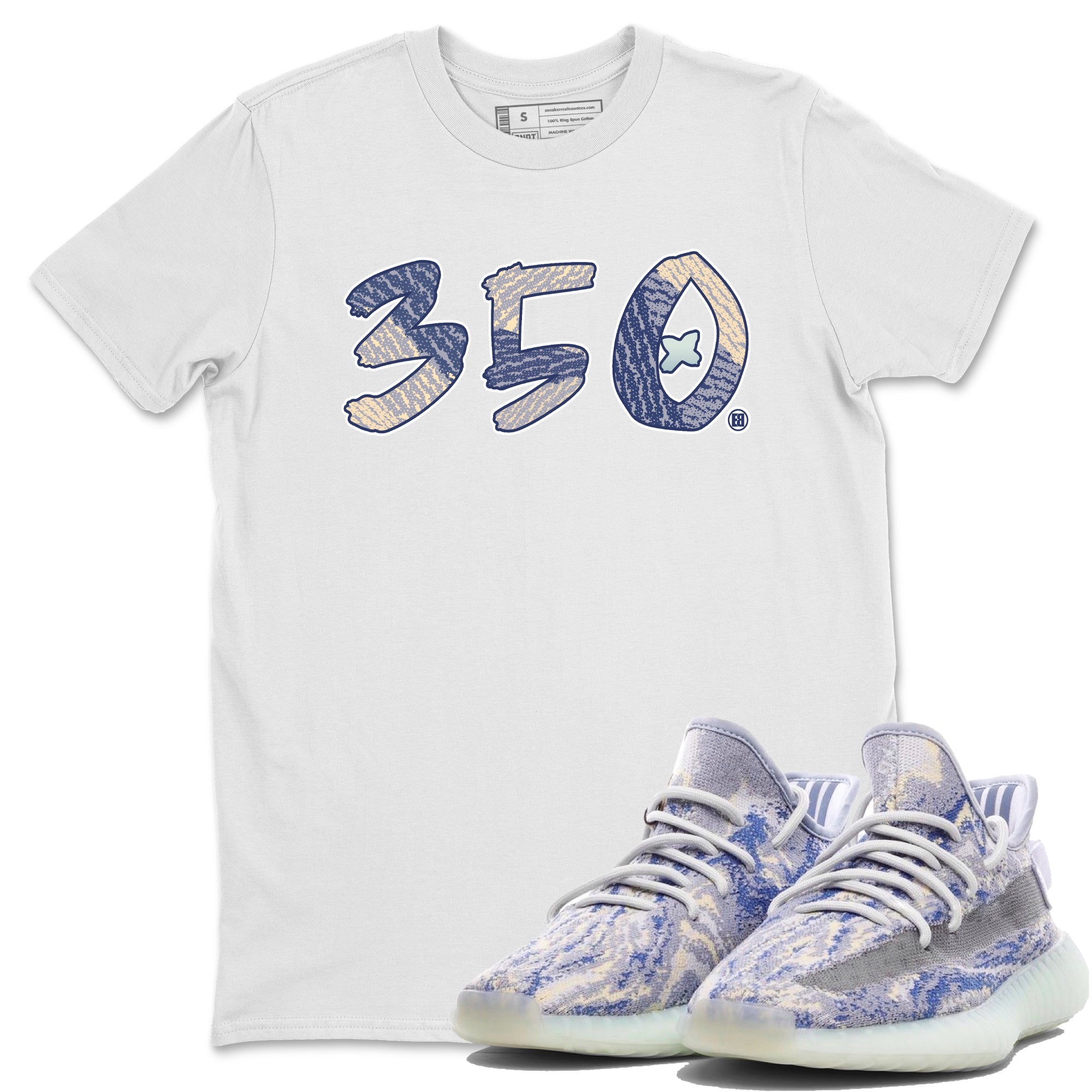 Number 350 Unisex Tops - Yeezy 350 MX Blue