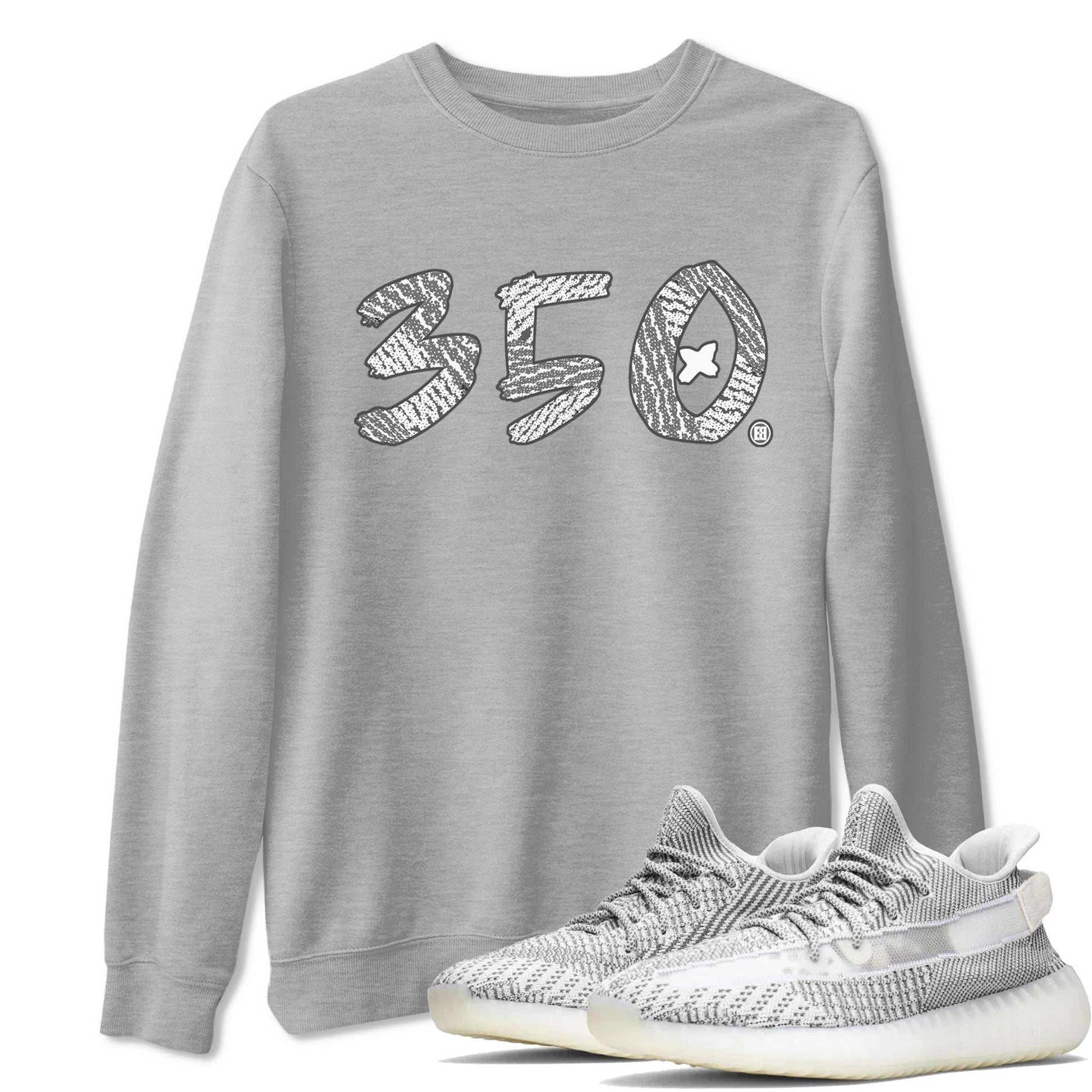 Number 350 Sneaker Tee - Yeezy 350 Static