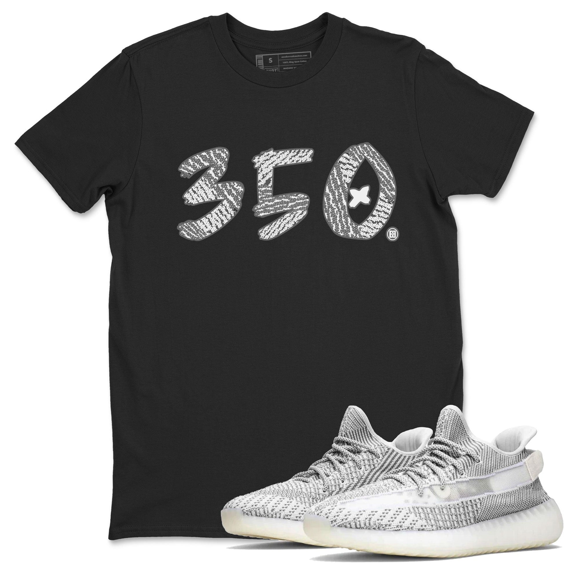 Number 350 Sneaker Tee - Yeezy 350 Static