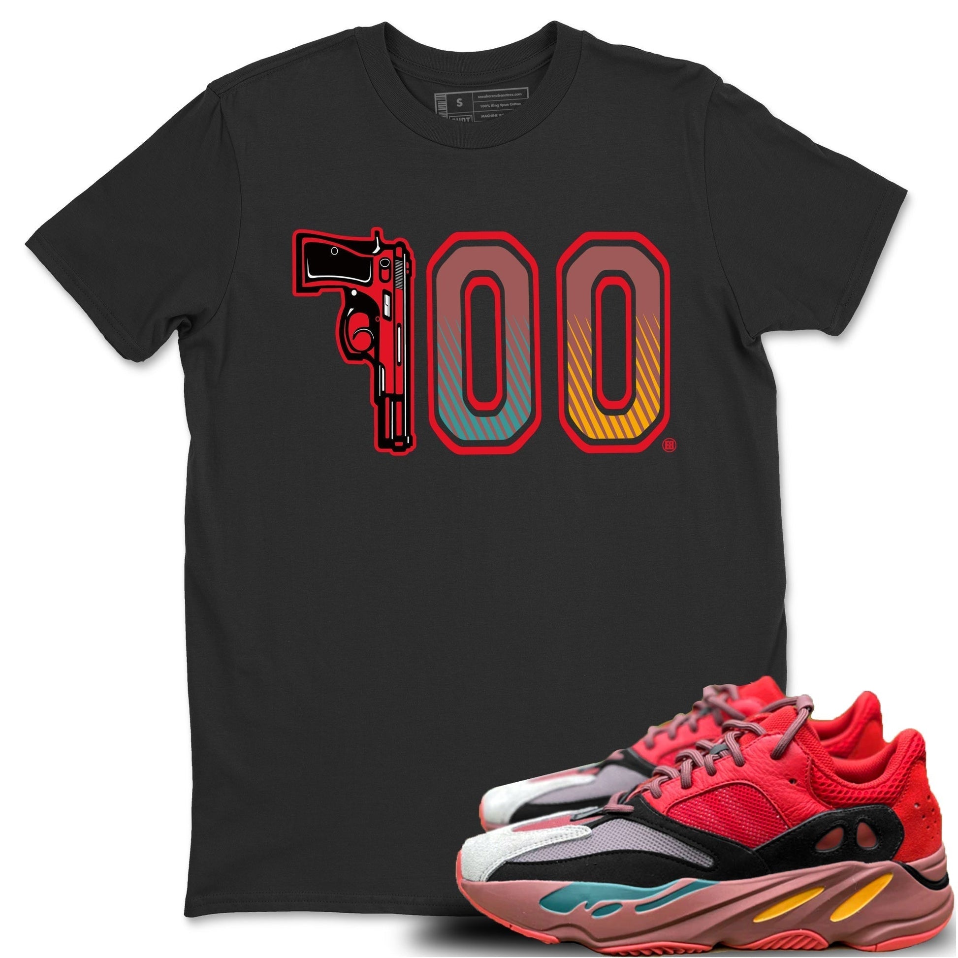 Number 700 Unisex Tops - Yeezy 700 Hi-Res Red