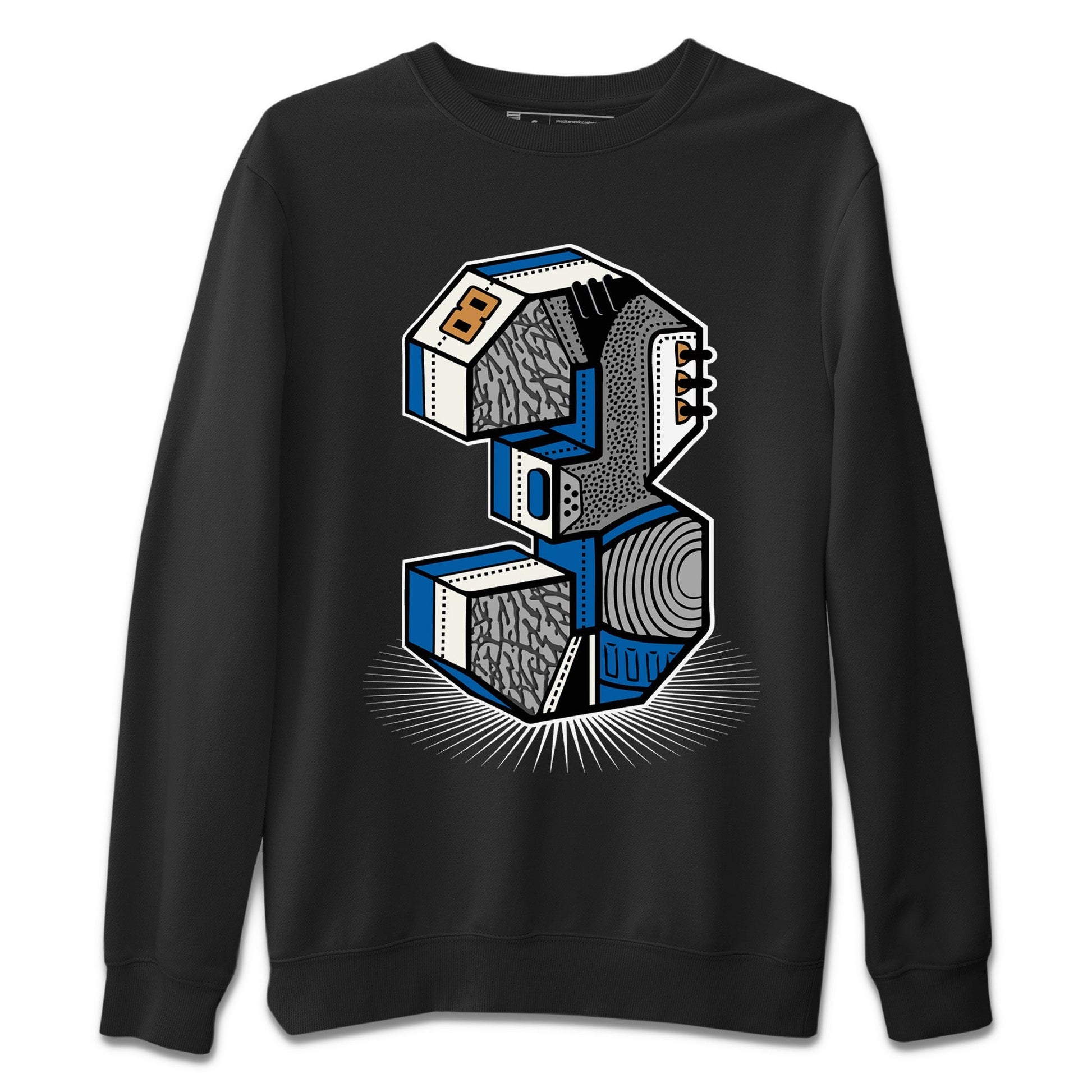 Number Statue Unisex Tops - Air Jordan 3 Wizards