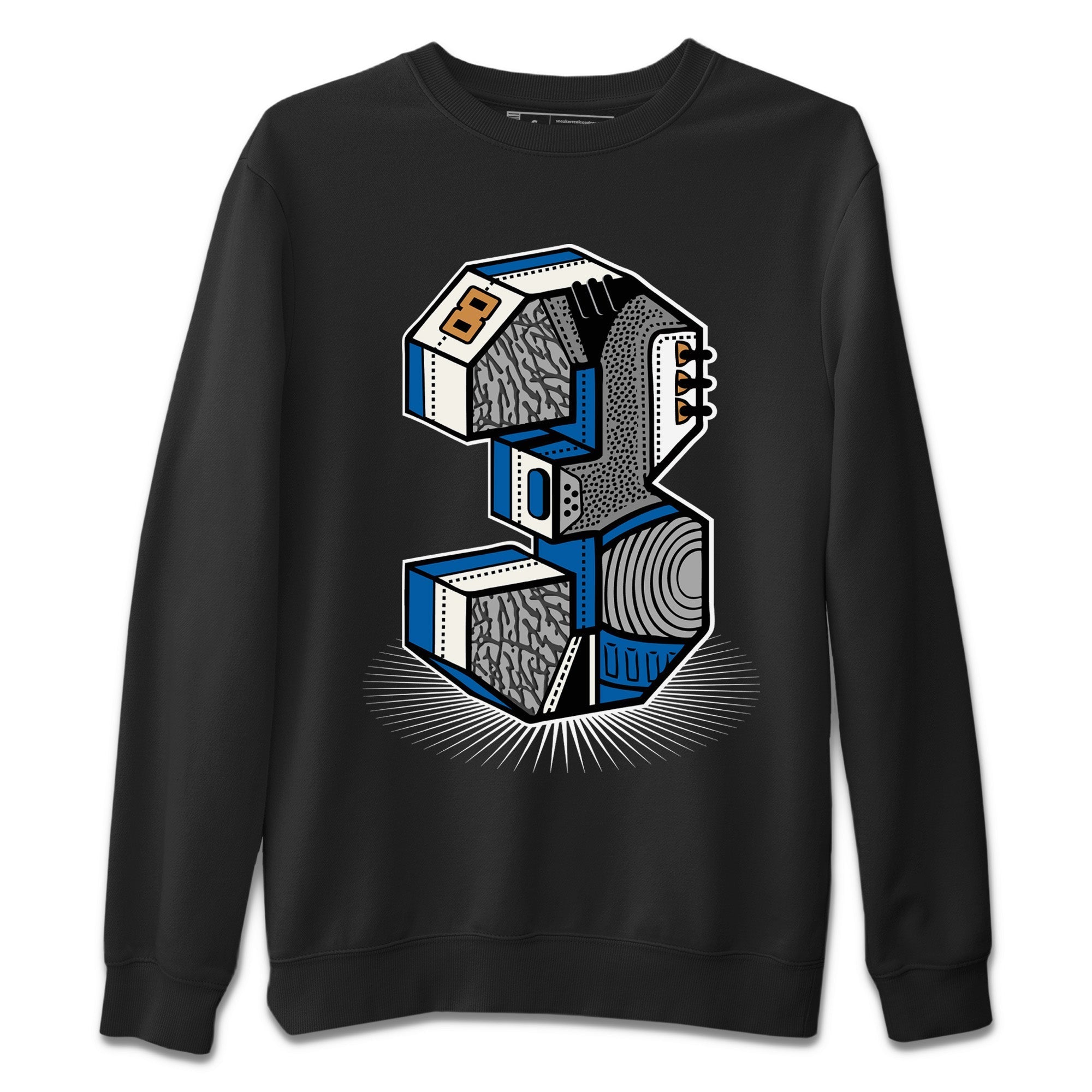 Number Statue Unisex Tops - Air Jordan 3 Wizards