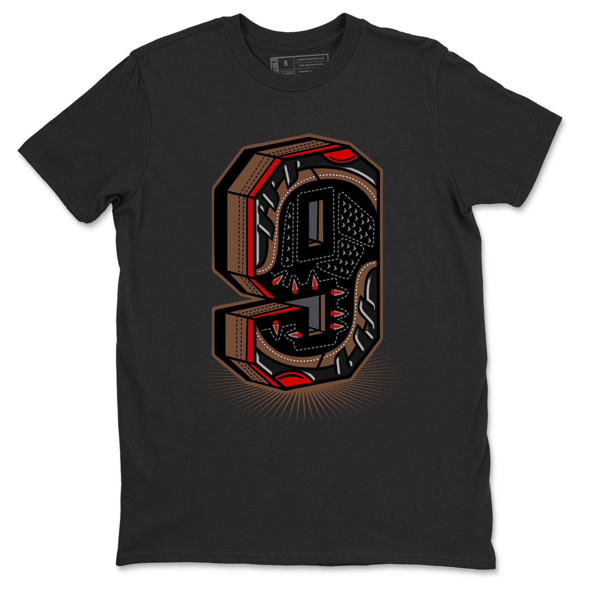 Number Statue Sneaker Tees - Air Jordan 9 Olive